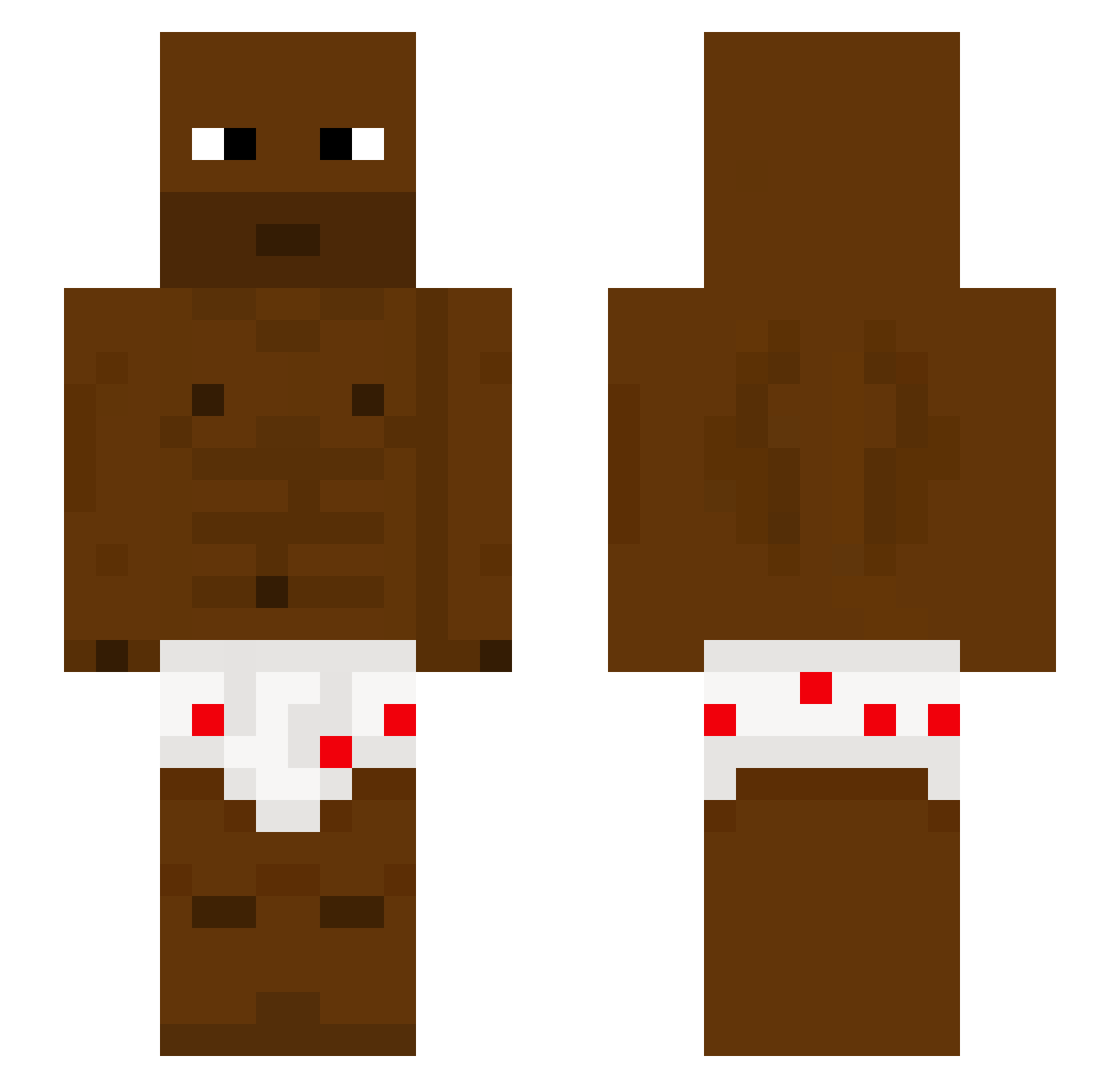 User123142313 Minecraft skin, front and back view