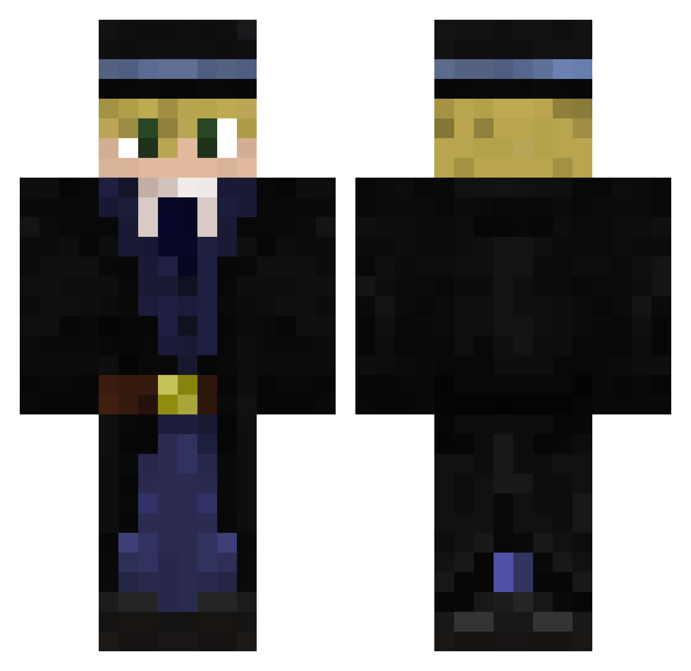 Rusc__ Minecraft skin, front and back view