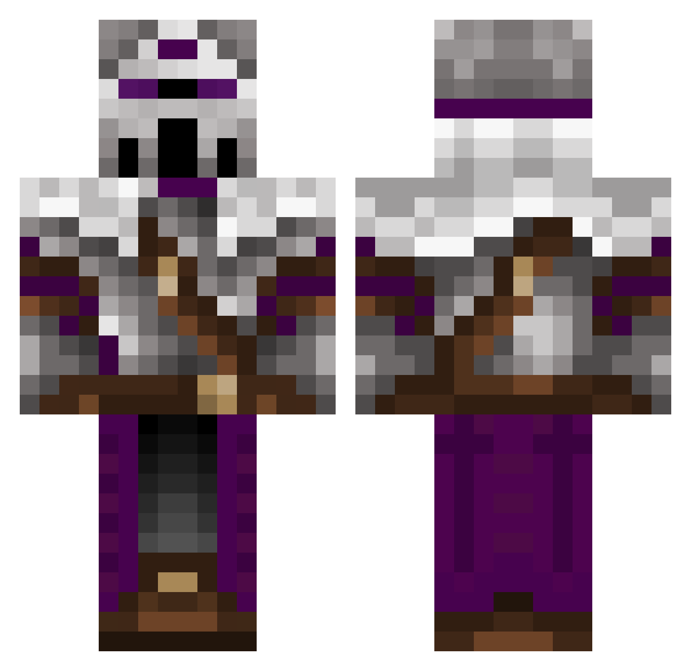 yoinkysploinky1 Minecraft skin, front and back view