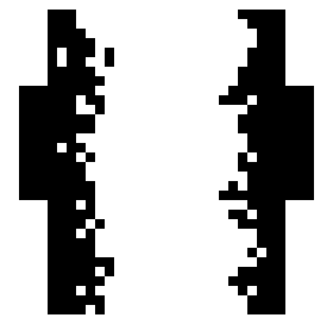 Treespring Minecraft skin, front and back view