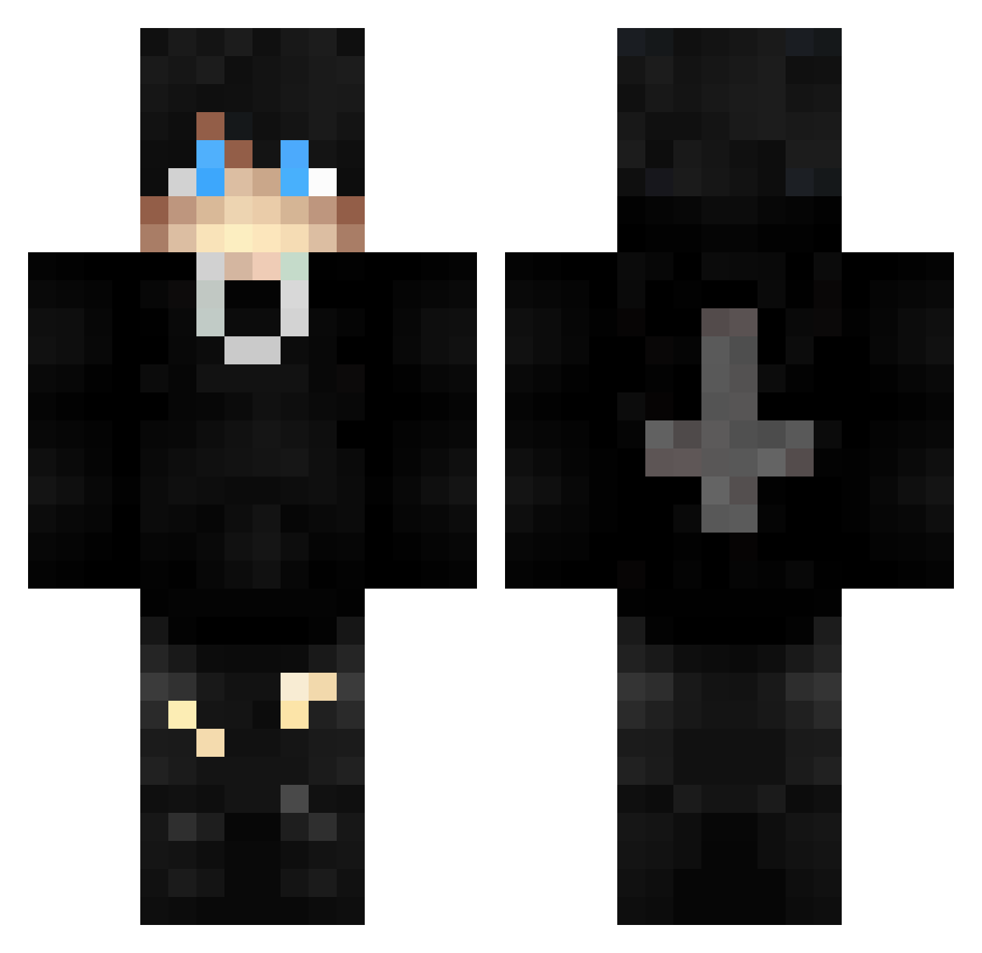 _b_a_z_ Minecraft skin, front and back view