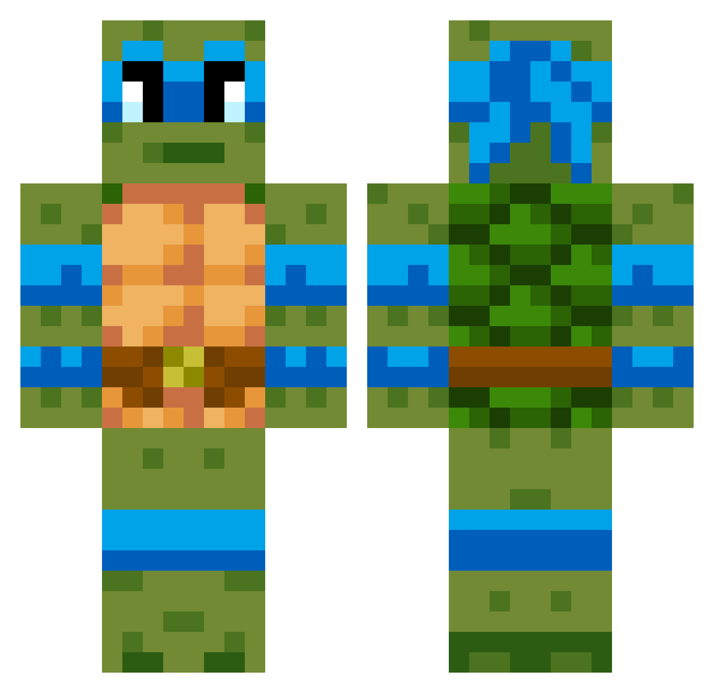 tianjun0810 Minecraft skin, front and back view