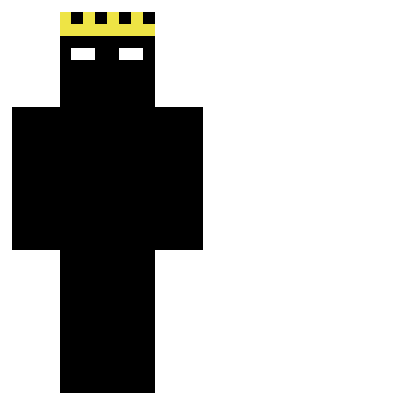 Raphi100113 Minecraft skin, front and back view