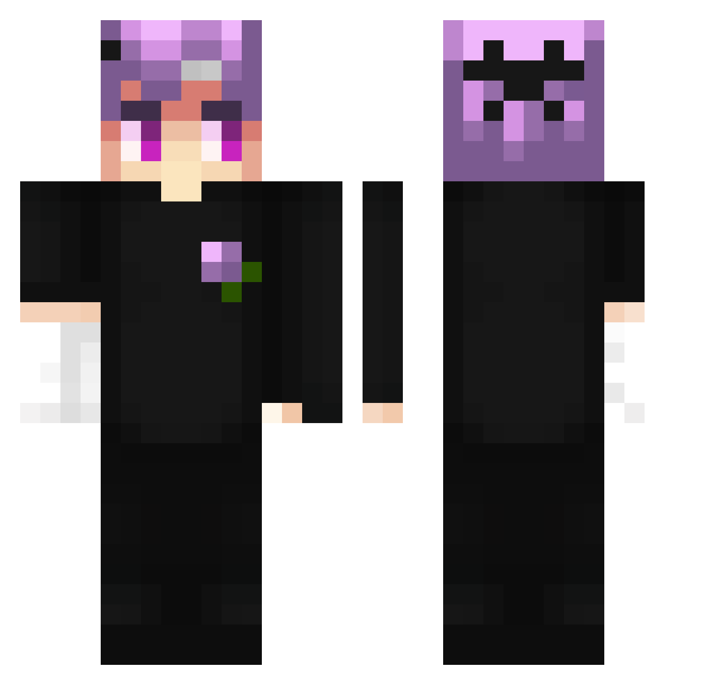 RFG_Another Minecraft skin, front and back view