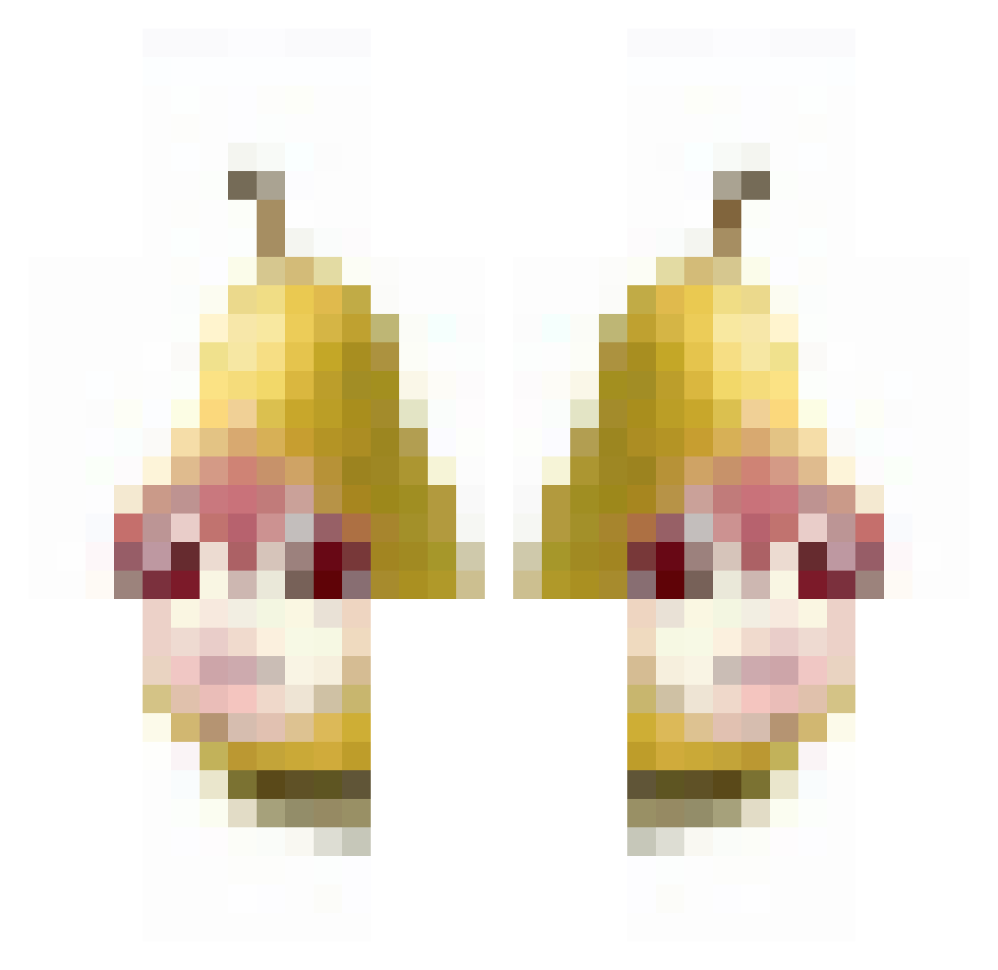 Lipija Minecraft skin, front and back view