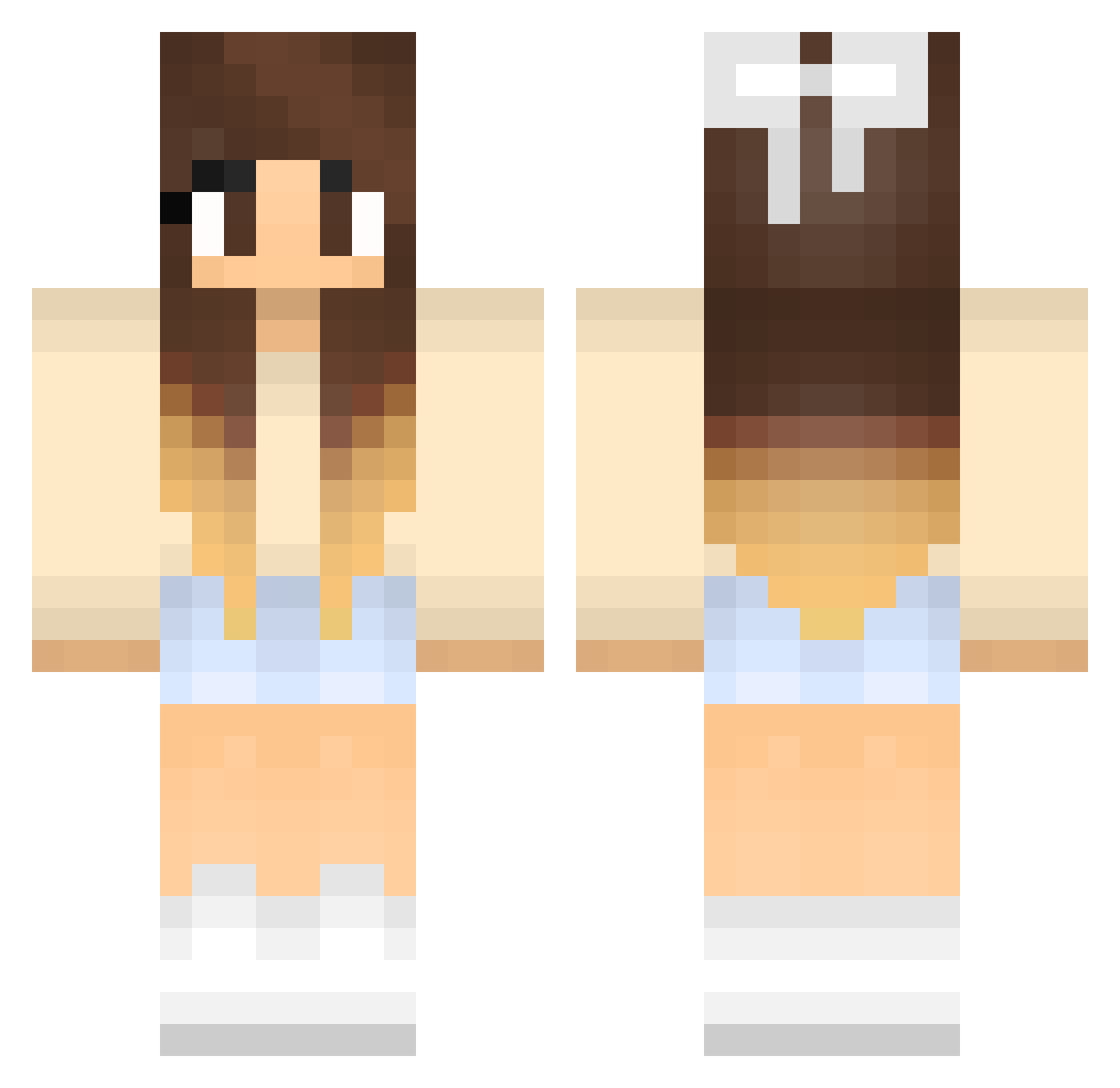 Jenn - coquette Minecraft skin