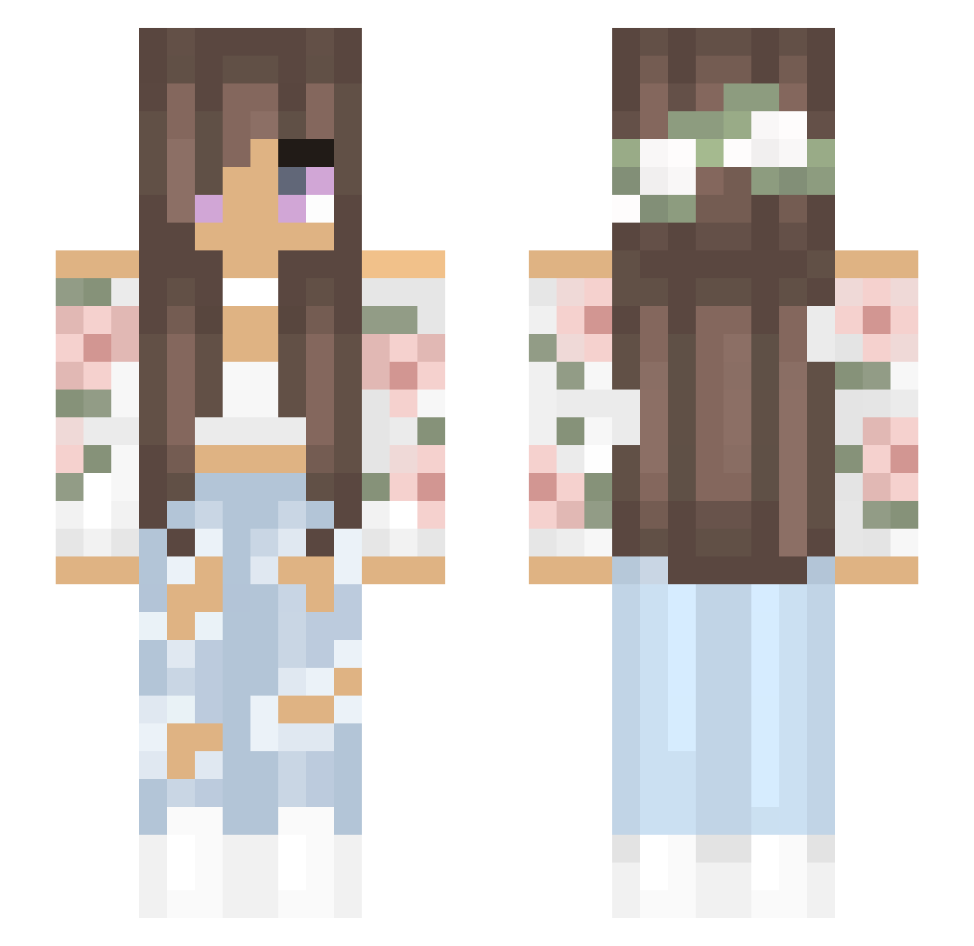 Nie_wiem__37 Minecraft skin, front and back view