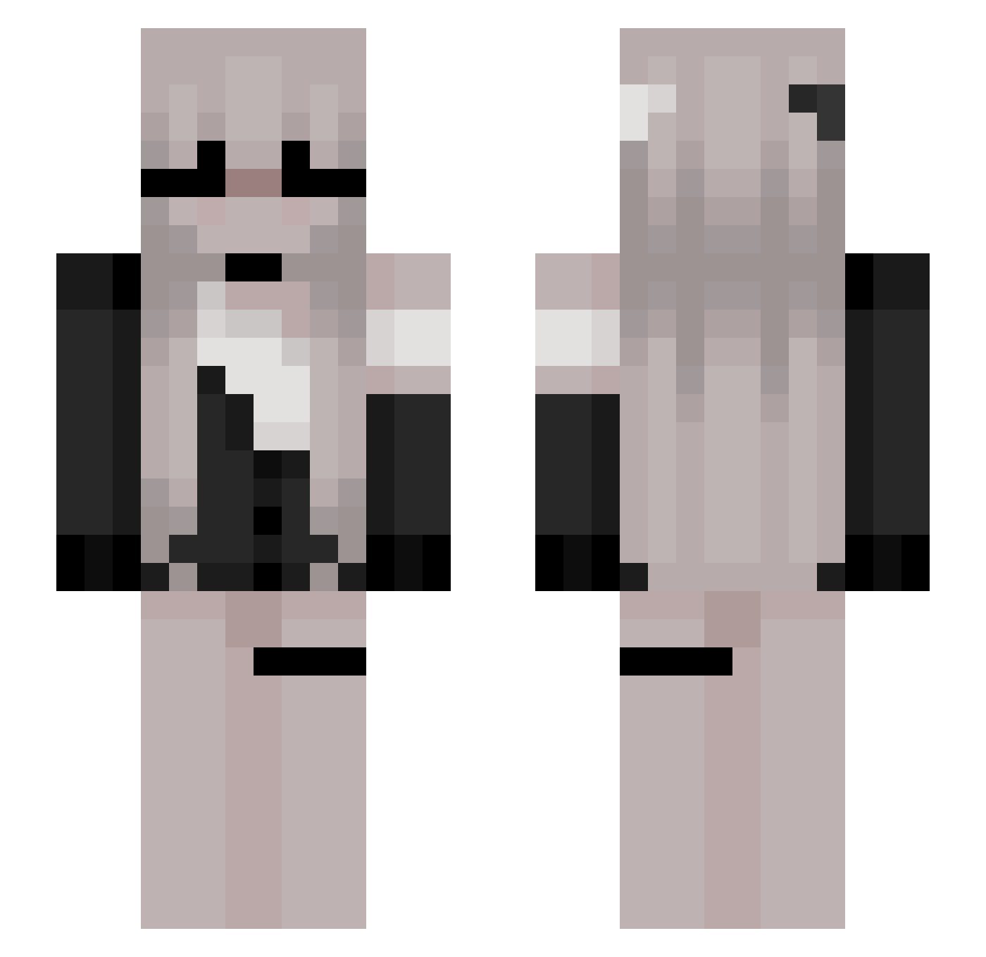 _em1lyy_ Minecraft skin, front and back view