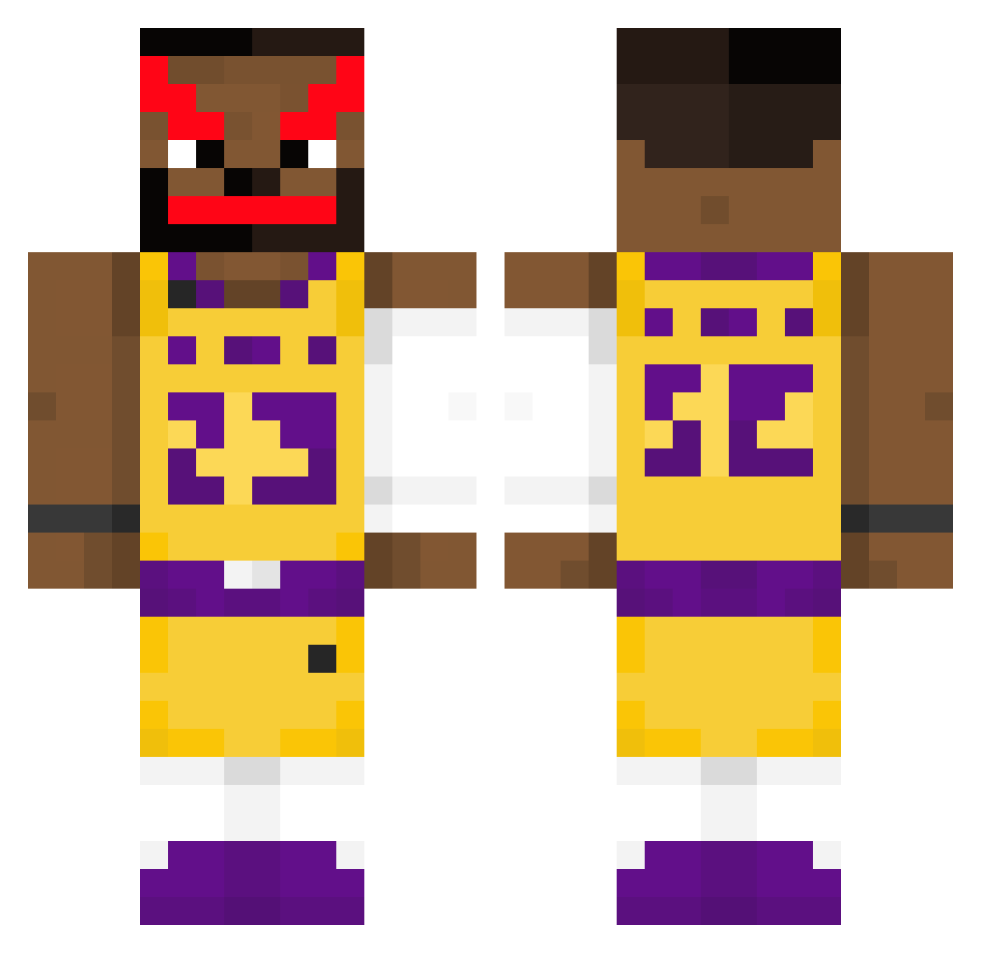 baldmartin11 Minecraft skin, front and back view