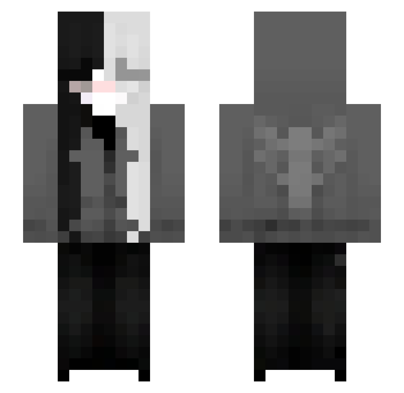 ImCamilaahh Minecraft skin, front and back view