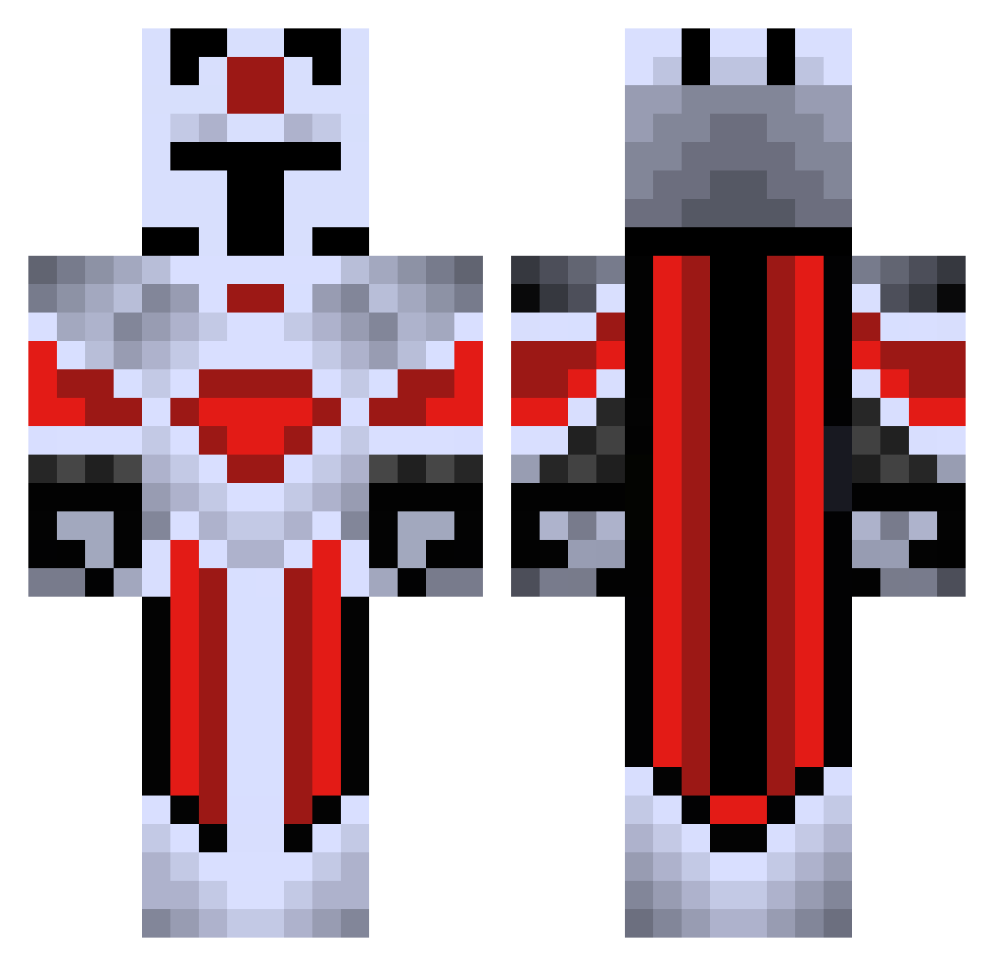 runarlogi Minecraft skin, front and back view