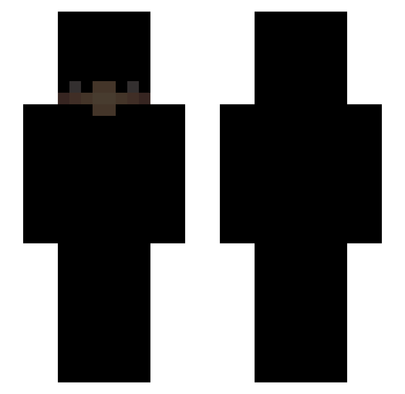 sapnapzz Minecraft skin, front and back view
