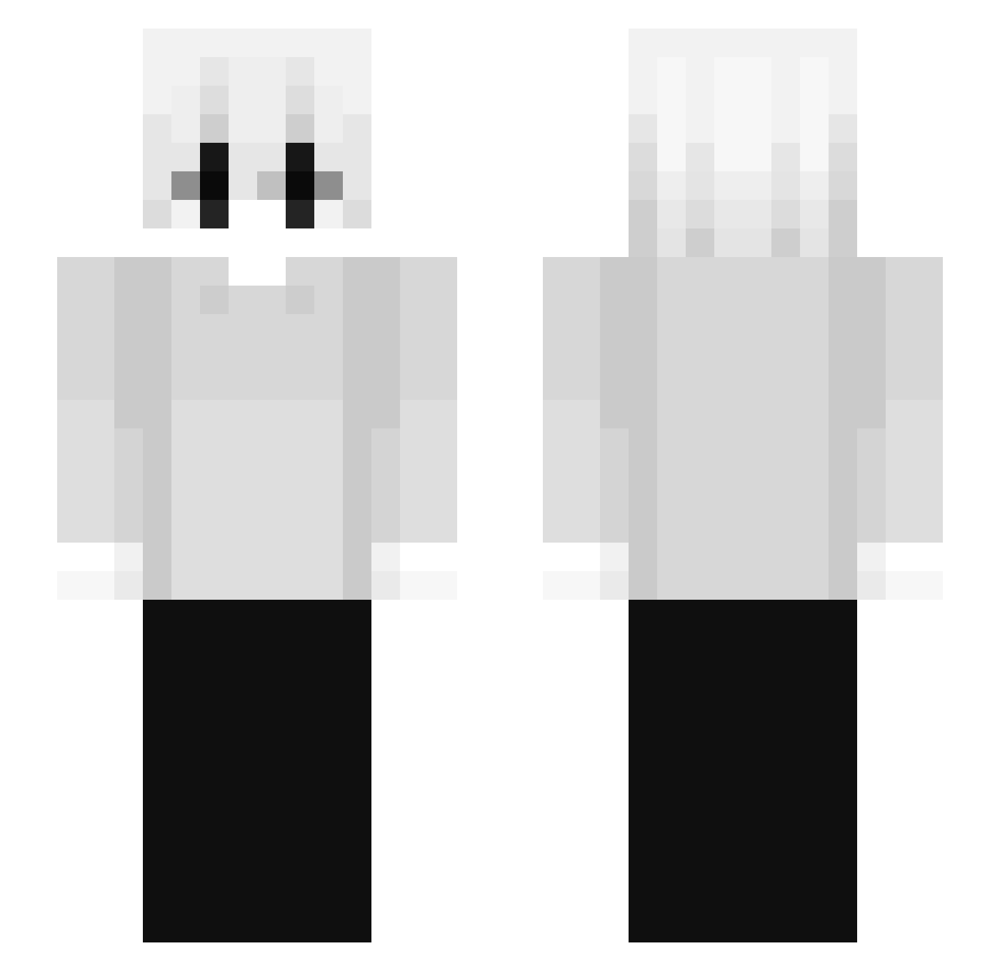 Straxy__ Minecraft skin, front and back view