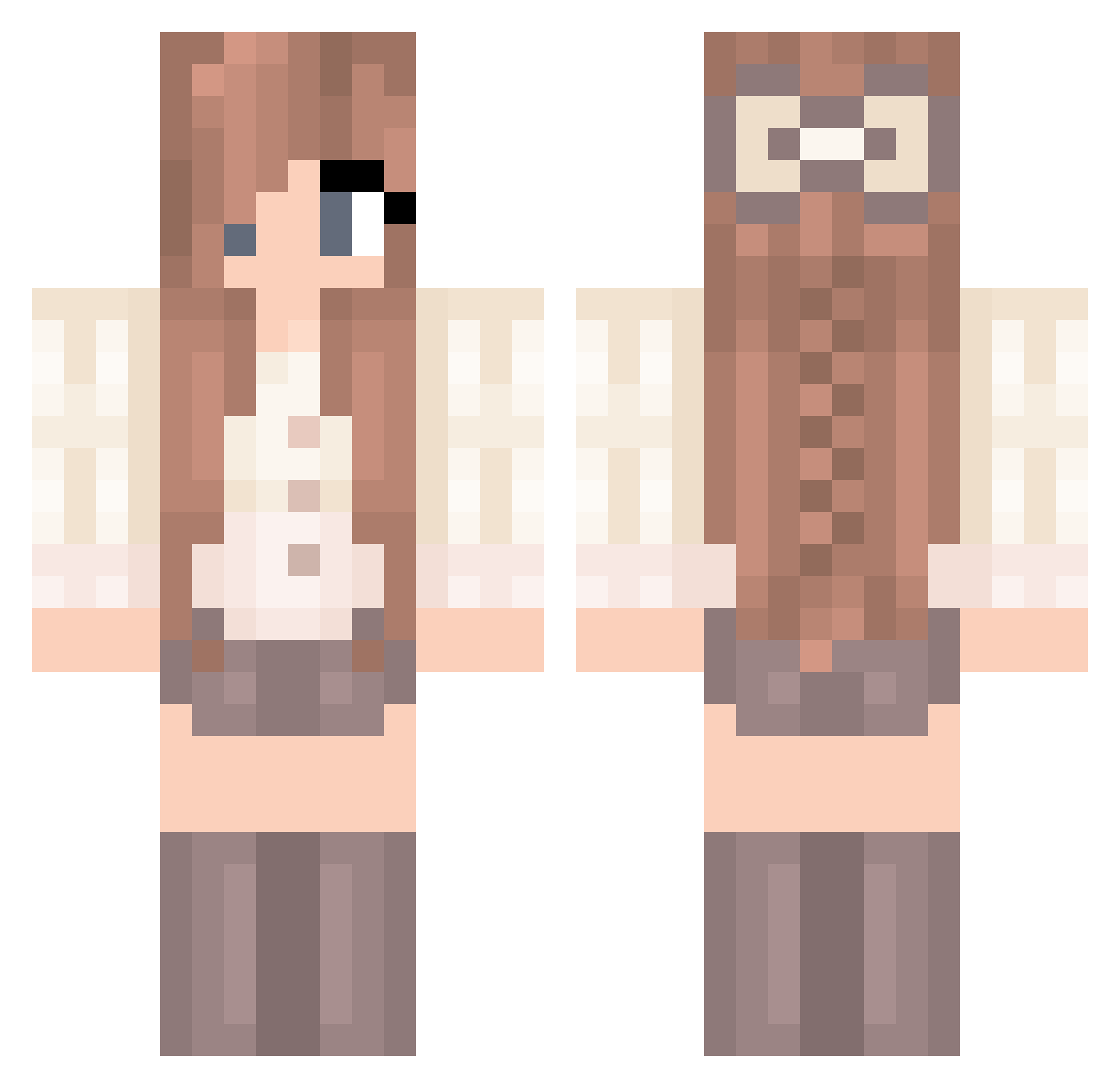 Jennifer - preppy Minecraft skin