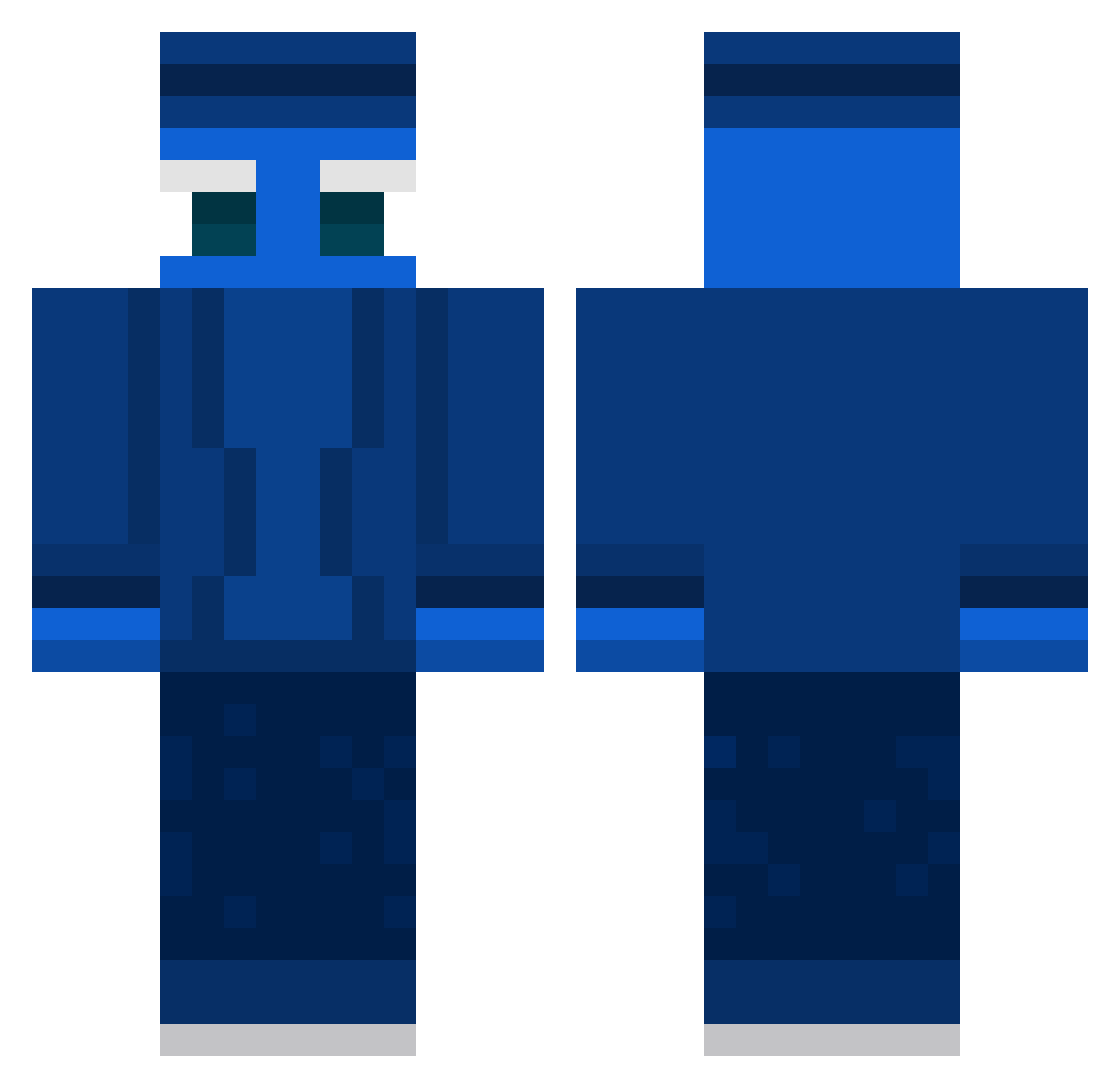Speedattack_ Minecraft skin, front and back view