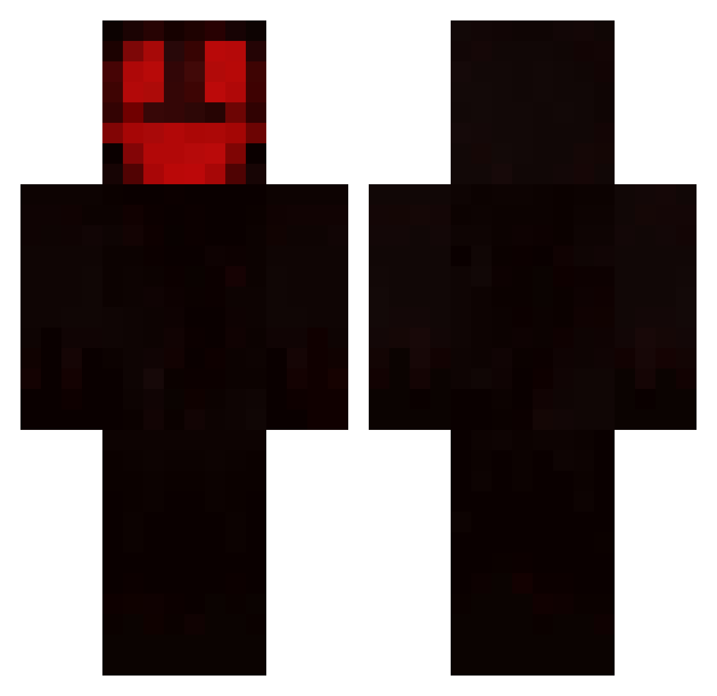 qkrdnqls09 Minecraft skin, front and back view