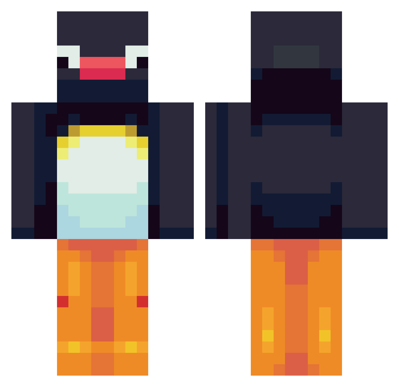 str8_2007 Minecraft skin, front and back view