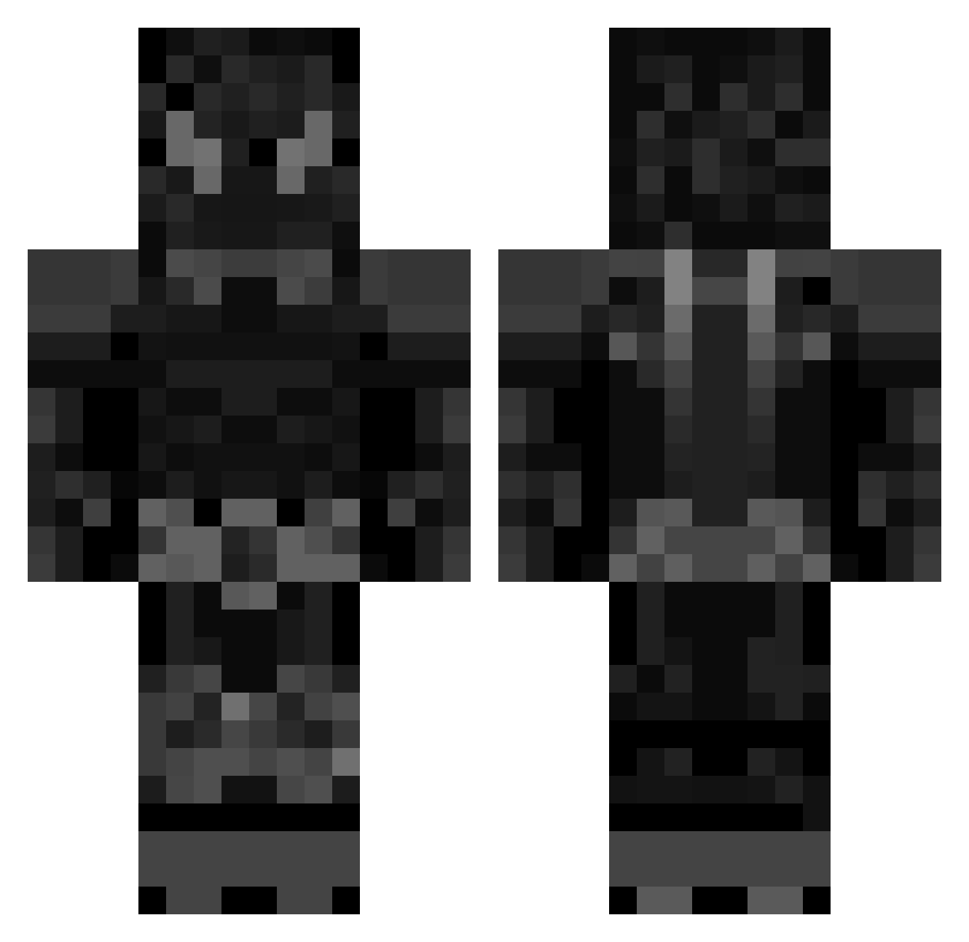 _nikxs_ Minecraft skin, front and back view