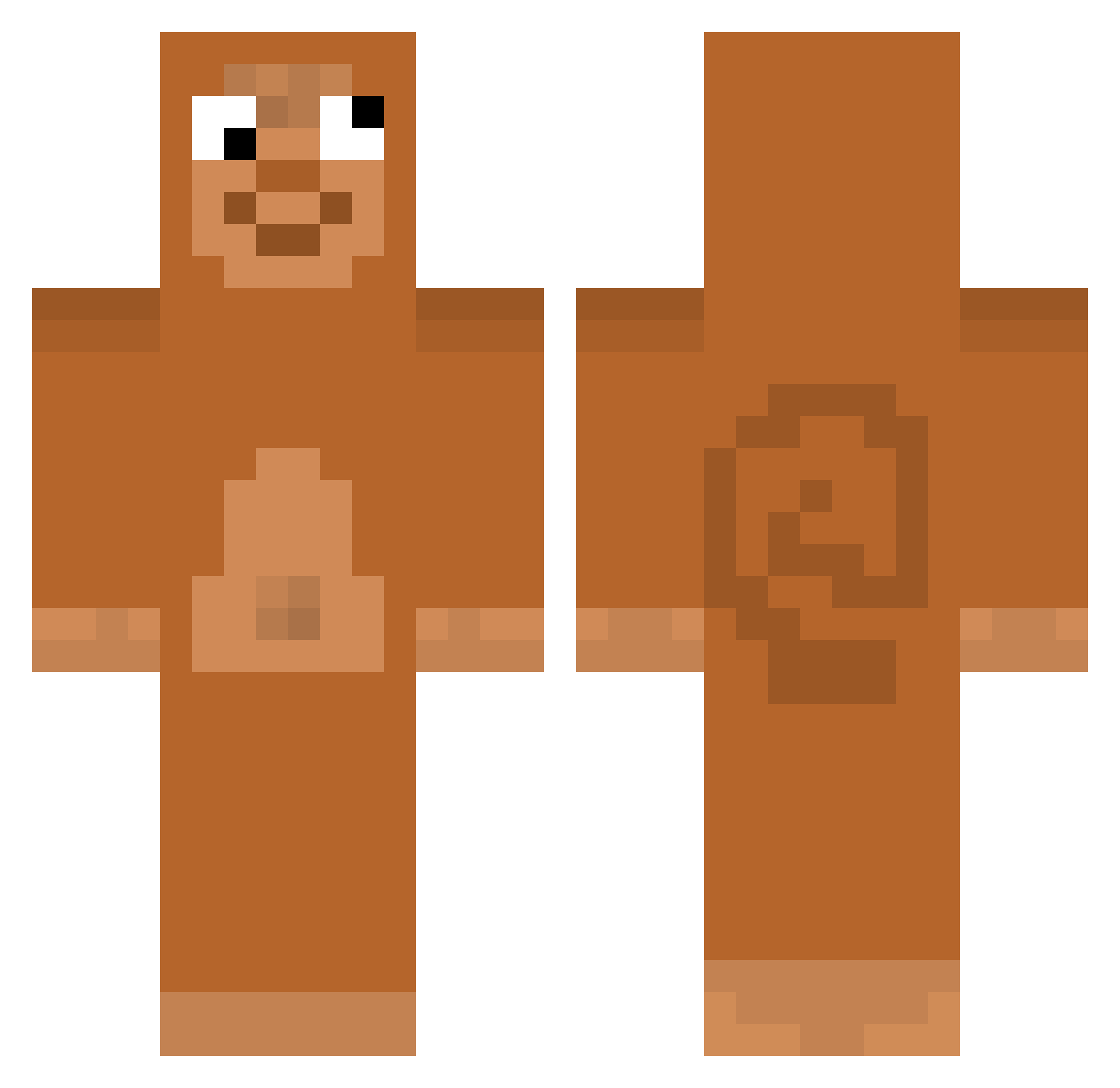 luckaswinther01 Minecraft skin, front and back view