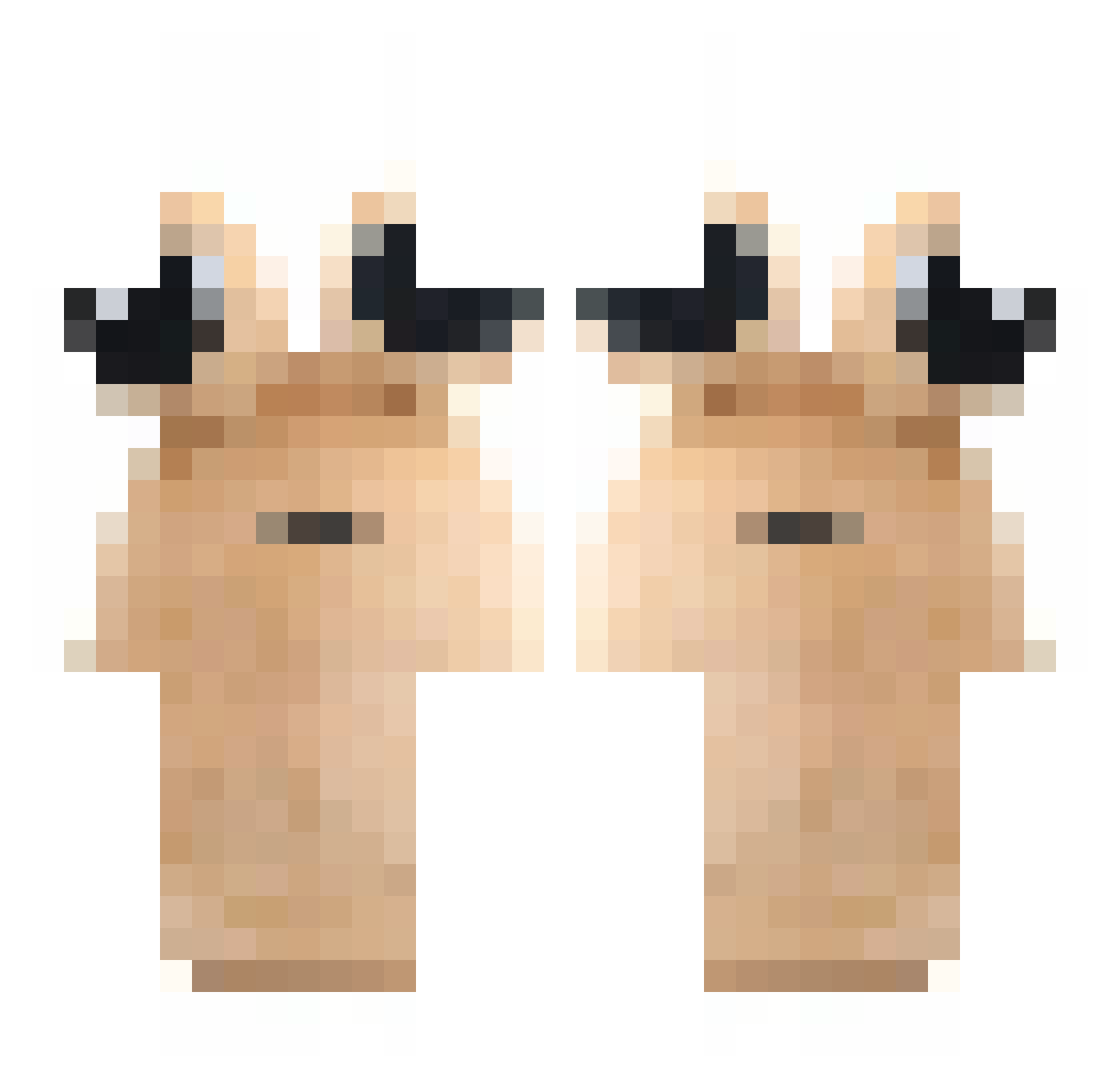 legendarksider21 Minecraft skin, front and back view