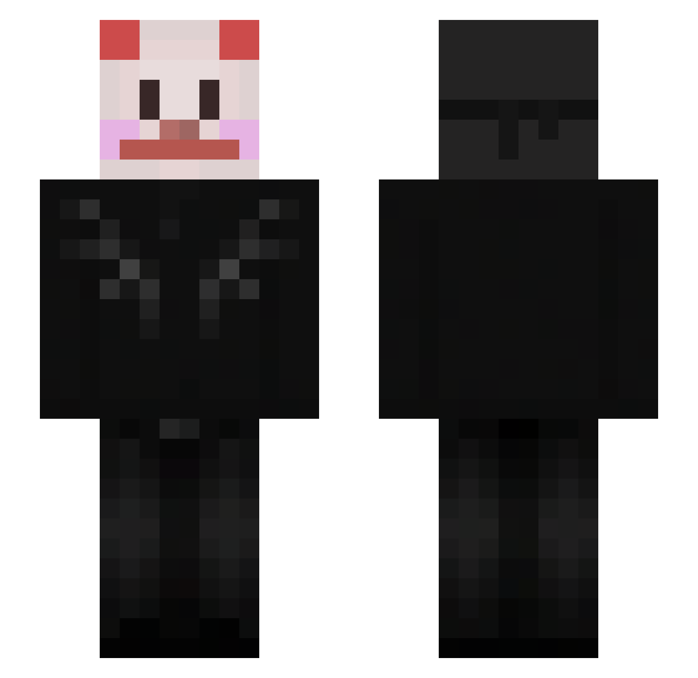 fastlytoxic Minecraft skin, front and back view