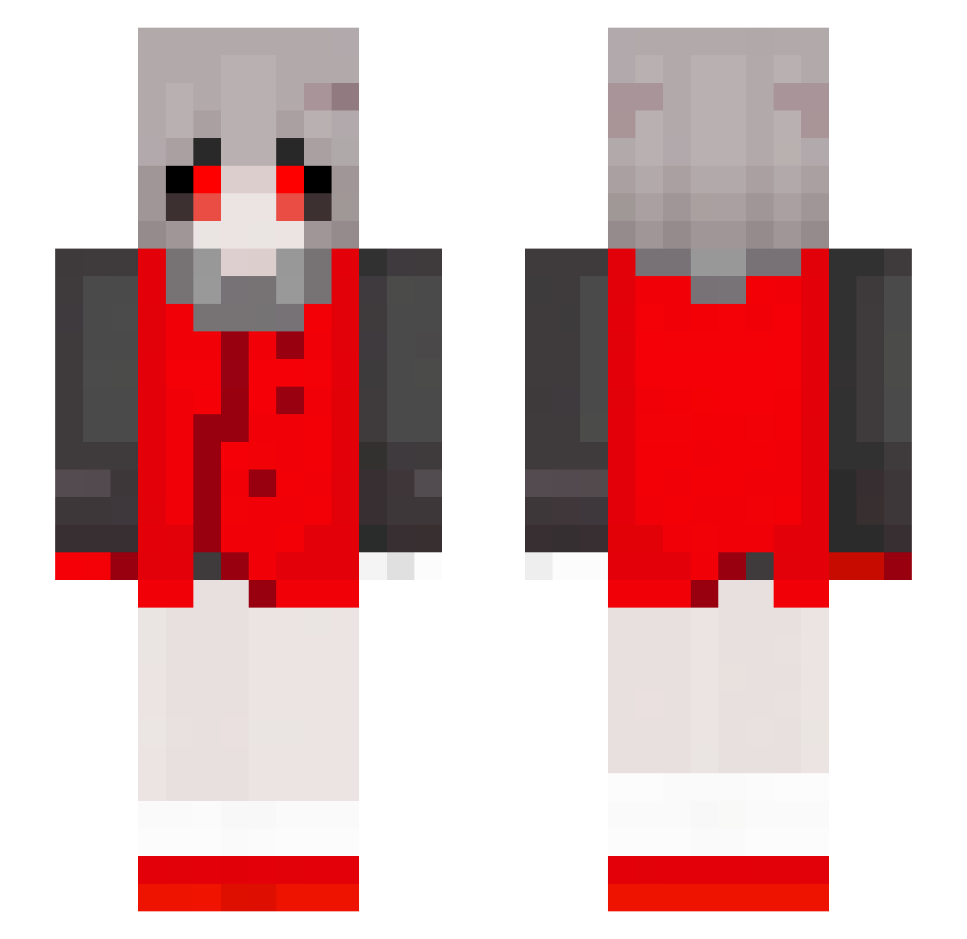 diegq0 Minecraft skin, front and back view