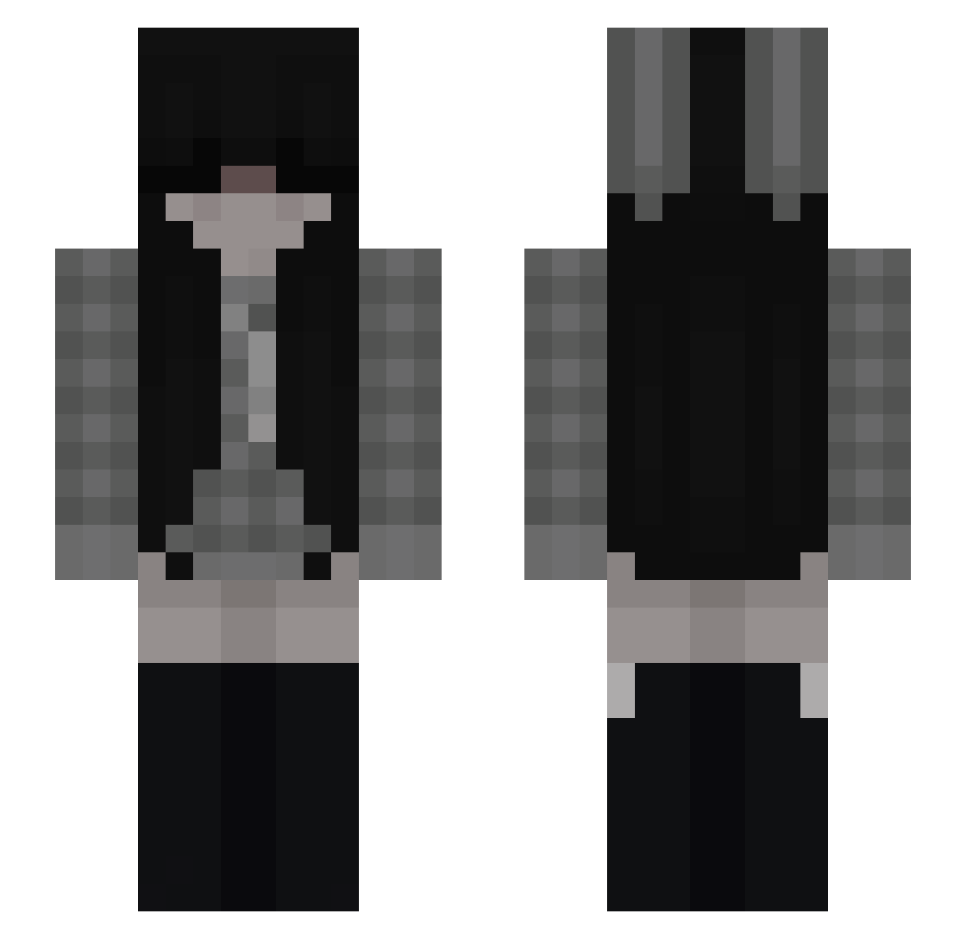 oxive_ Minecraft skin, front and back view