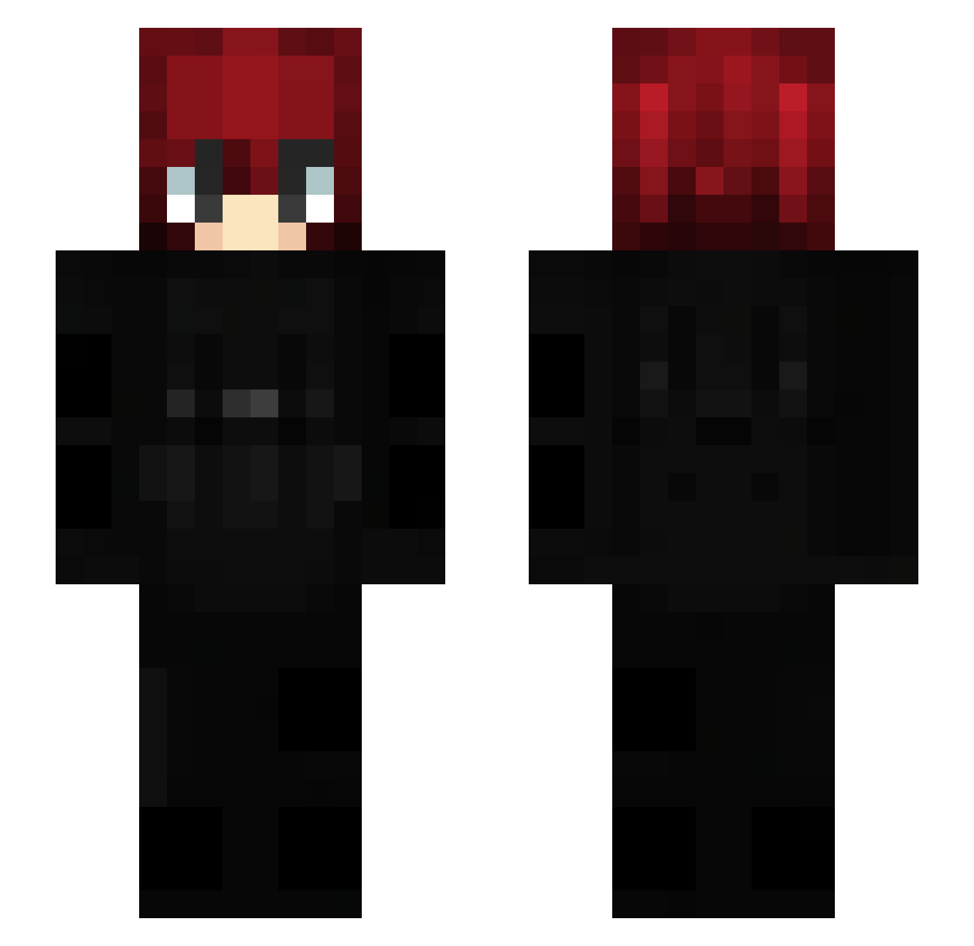 spillyourcoffee Minecraft skin, front and back view