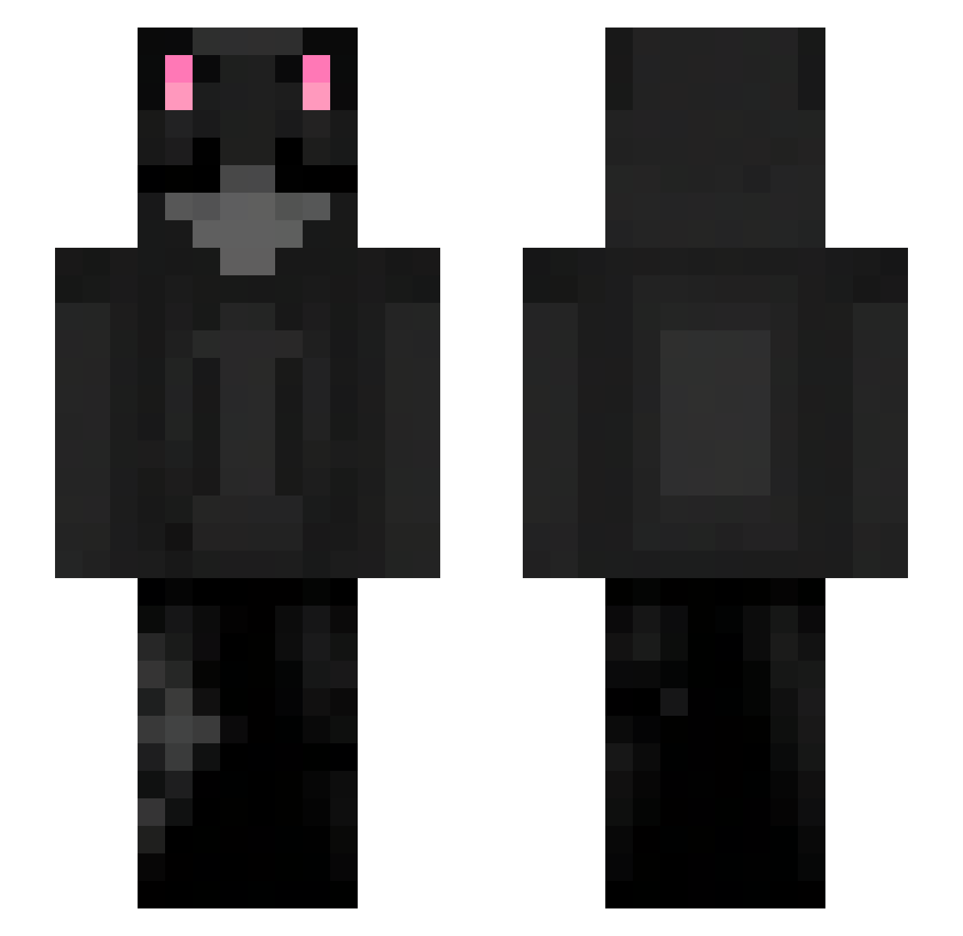 dooodl_ Minecraft skin, front and back view