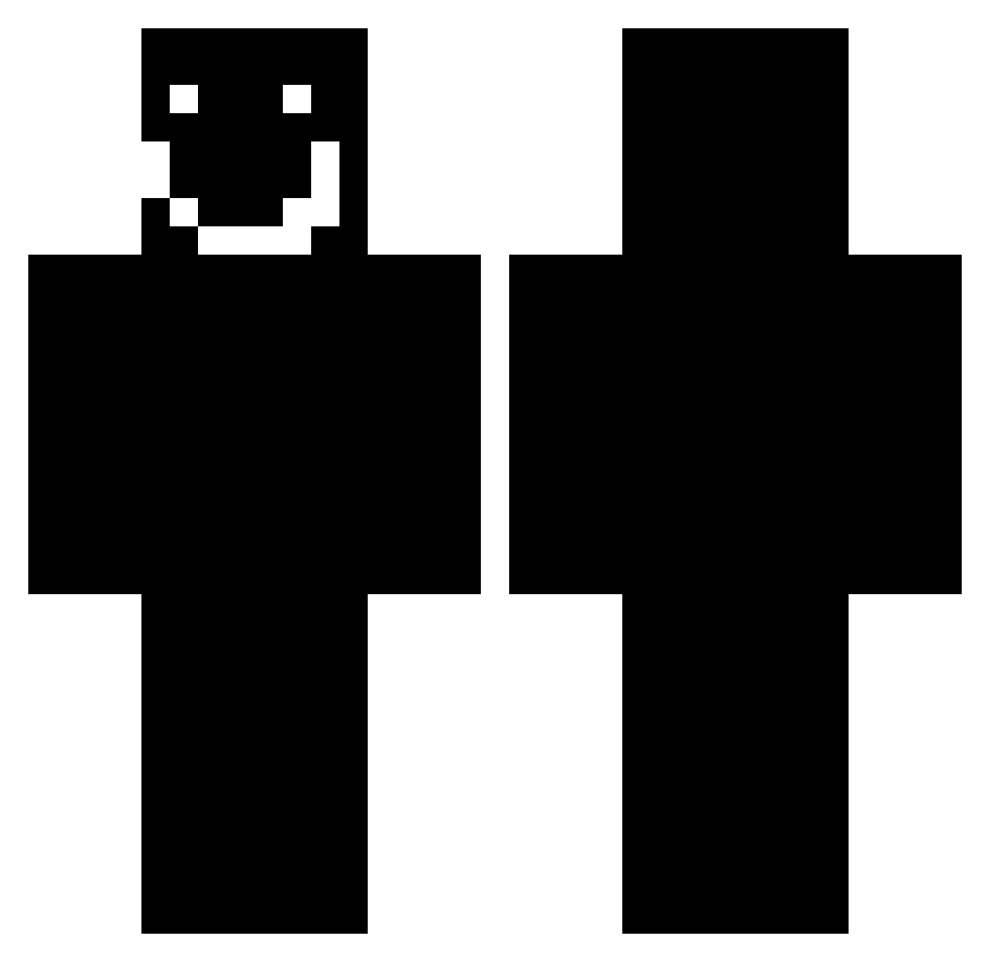 LEONID_CHOPPER Minecraft skin, front and back view