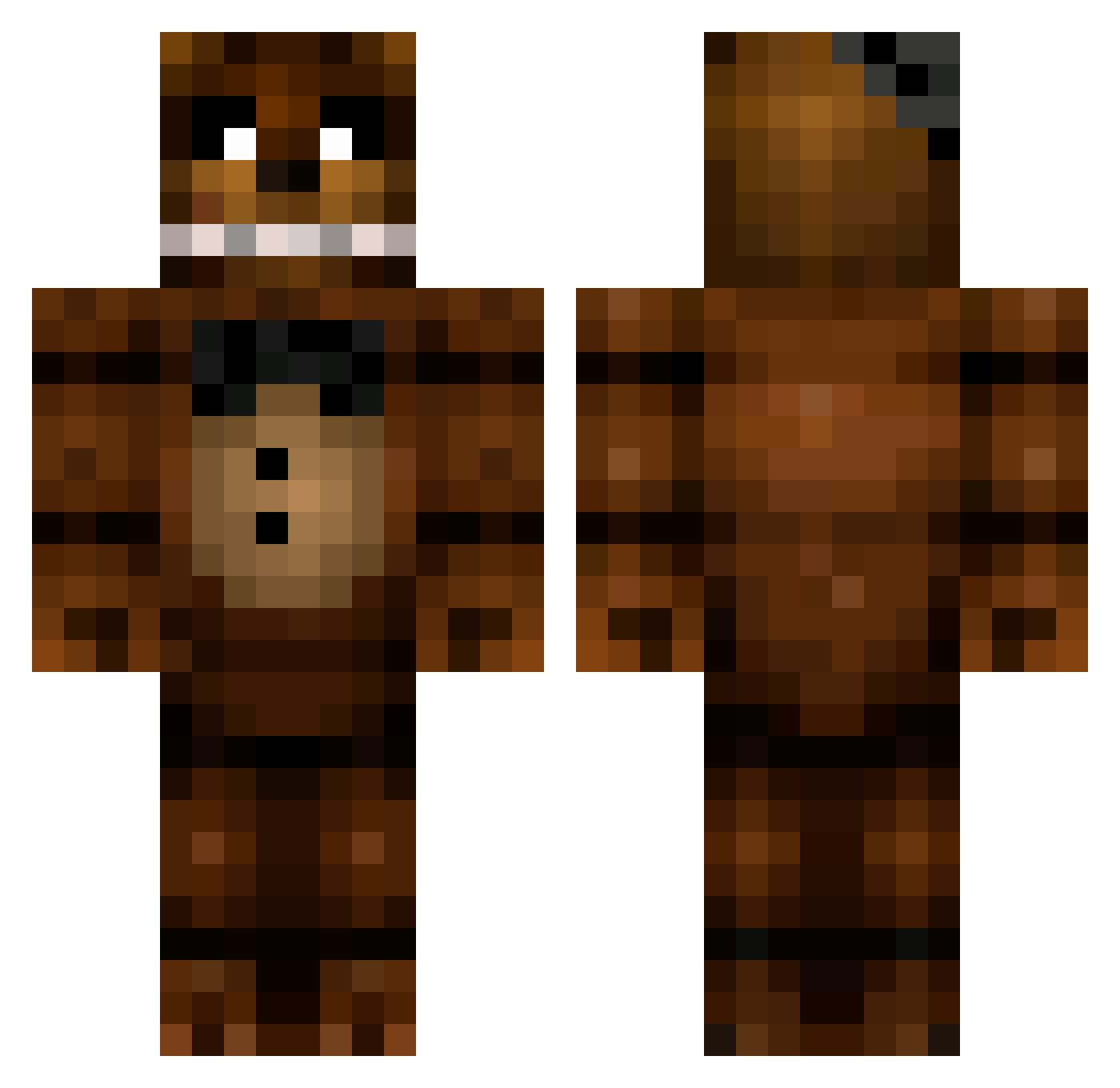 Rankezzz_ Minecraft skin, front and back view