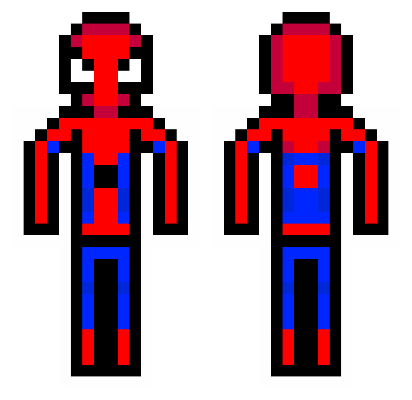 ITShyp3rr97 Minecraft skin, front and back view