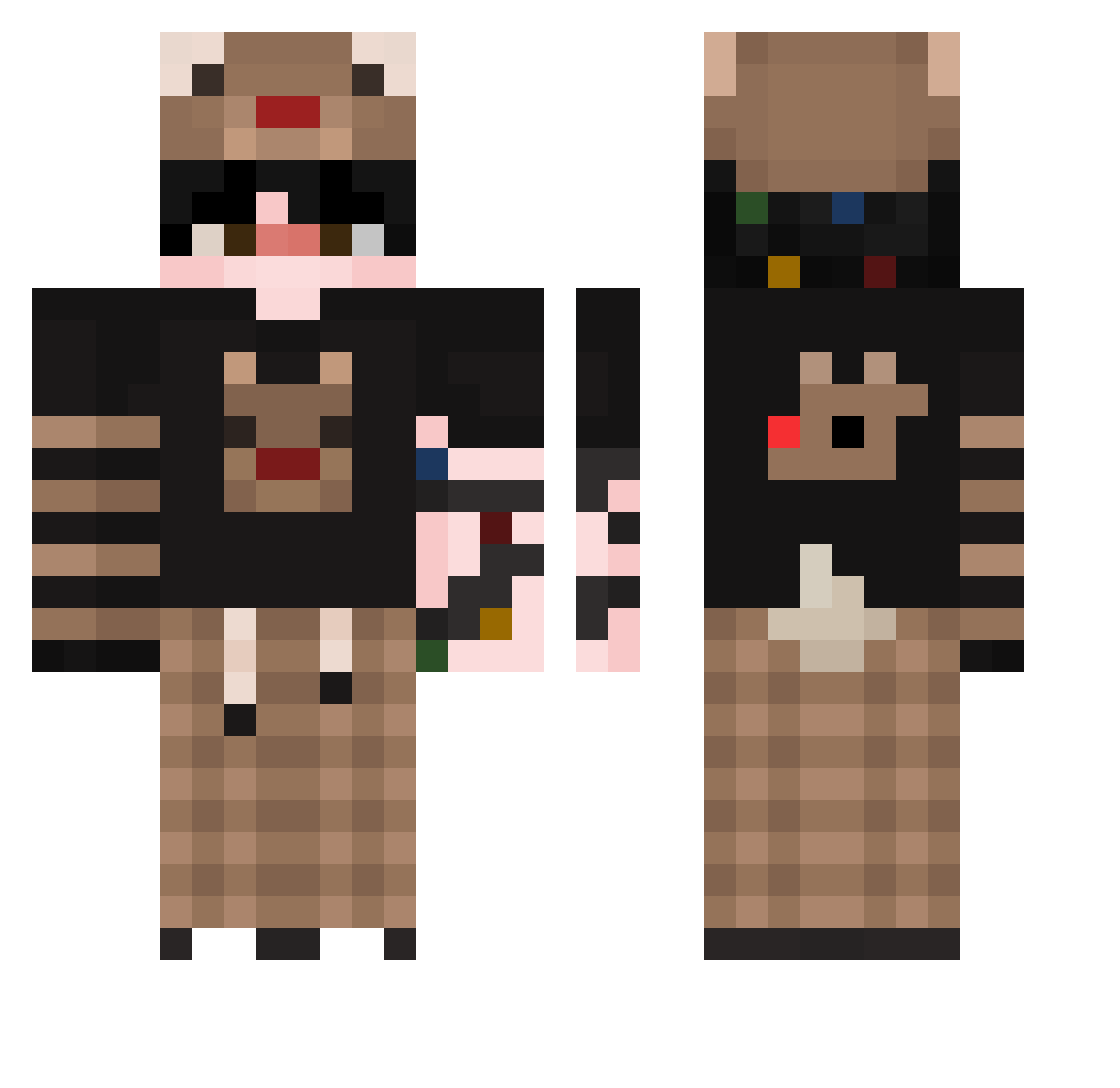 ImClxud_ Minecraft skin, front and back view