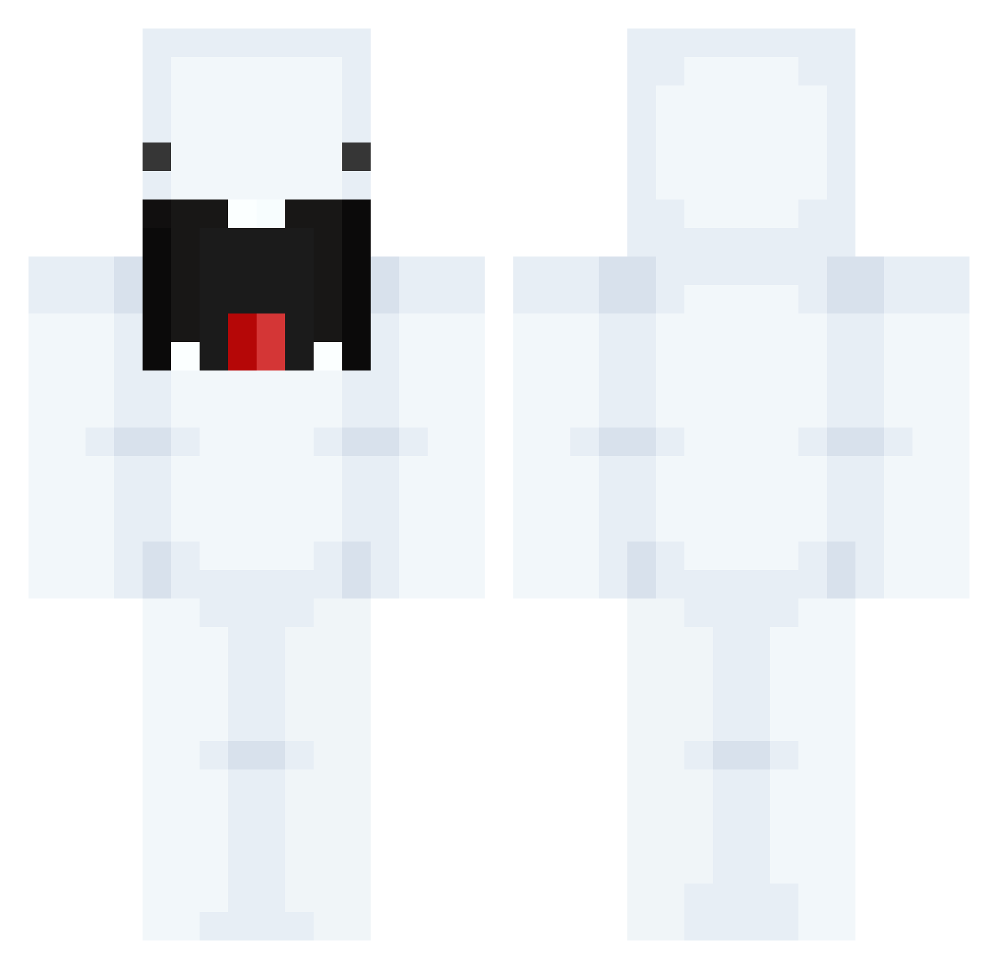 SpeedGlitch_ Minecraft skin, front and back view