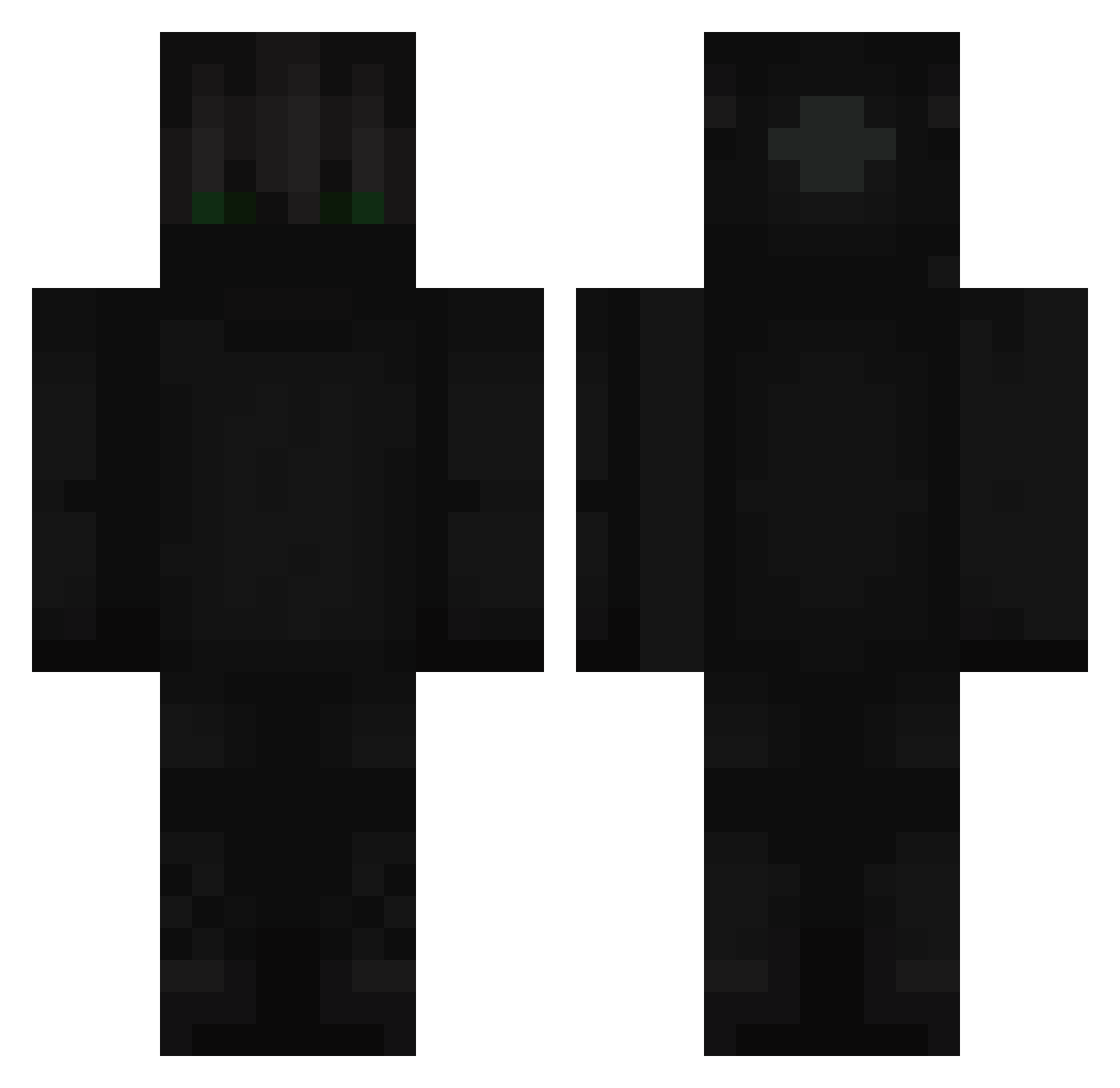 computernerd14 Minecraft skin, front and back view