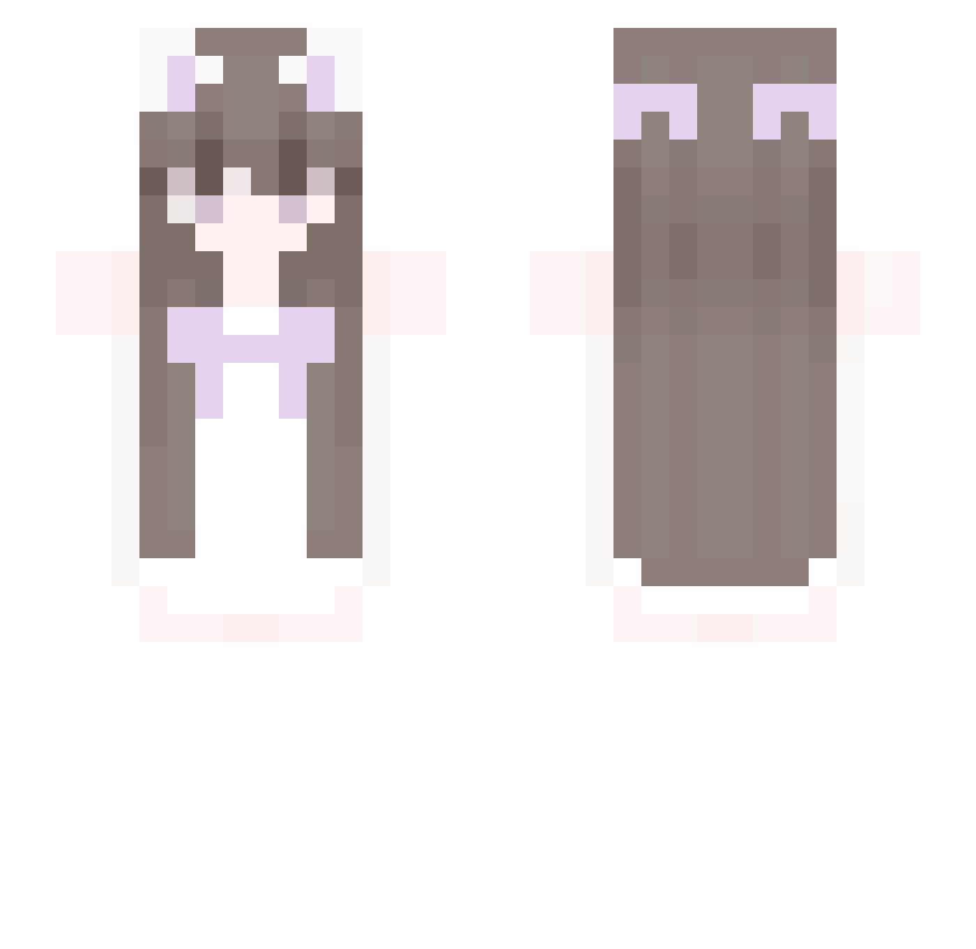 fretka_33 Minecraft skin, front and back view