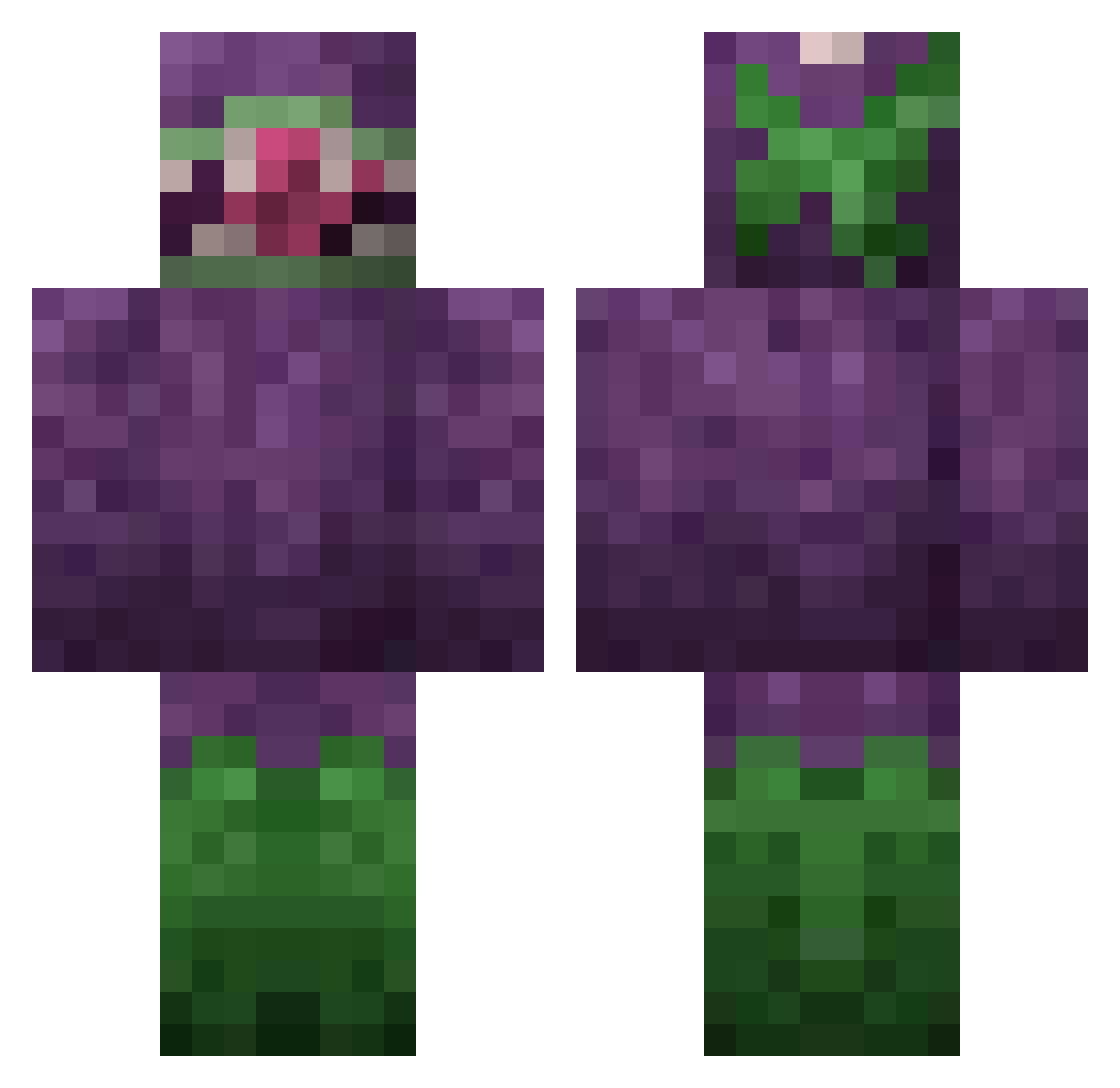 OCTOMEMES6886 - chorus fruit Minecraft skin