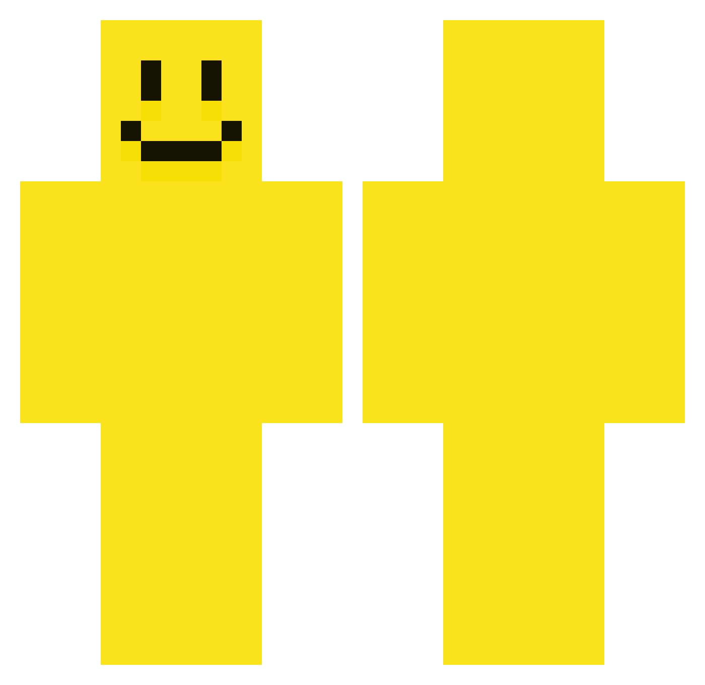 Jet_Alone1 Minecraft skin, front and back view
