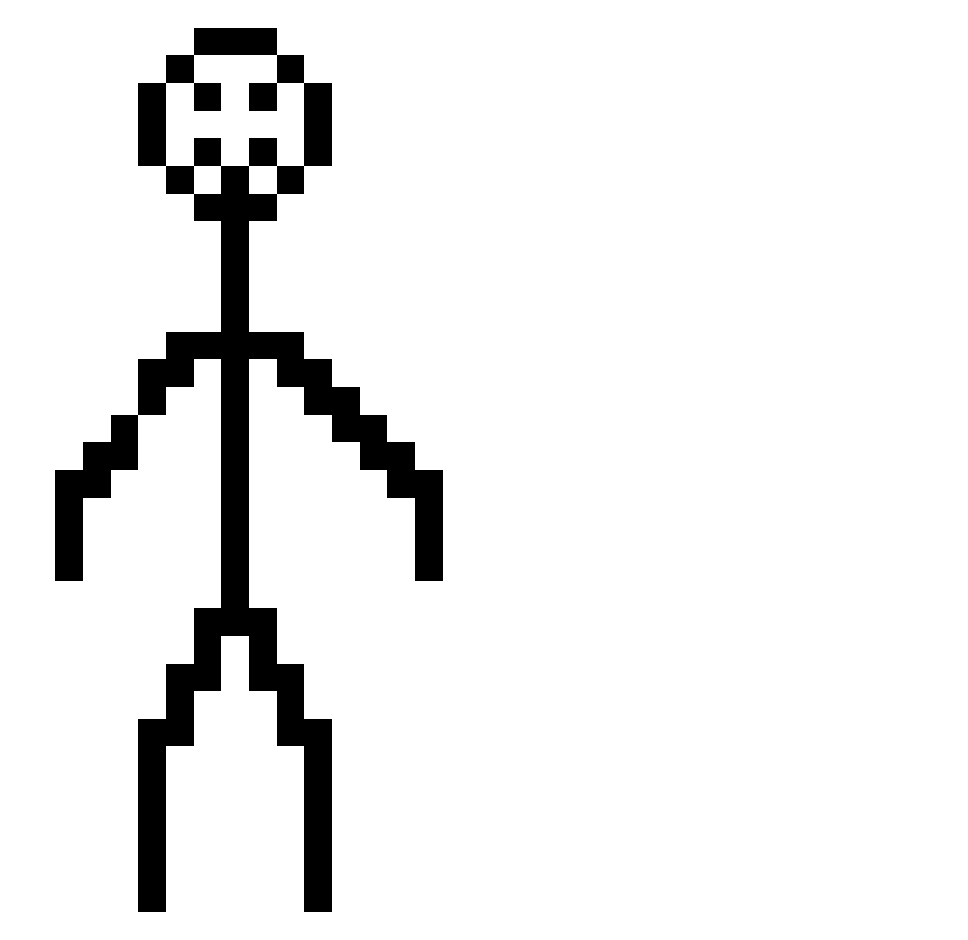 Tipp3 Minecraft skin, front and back view