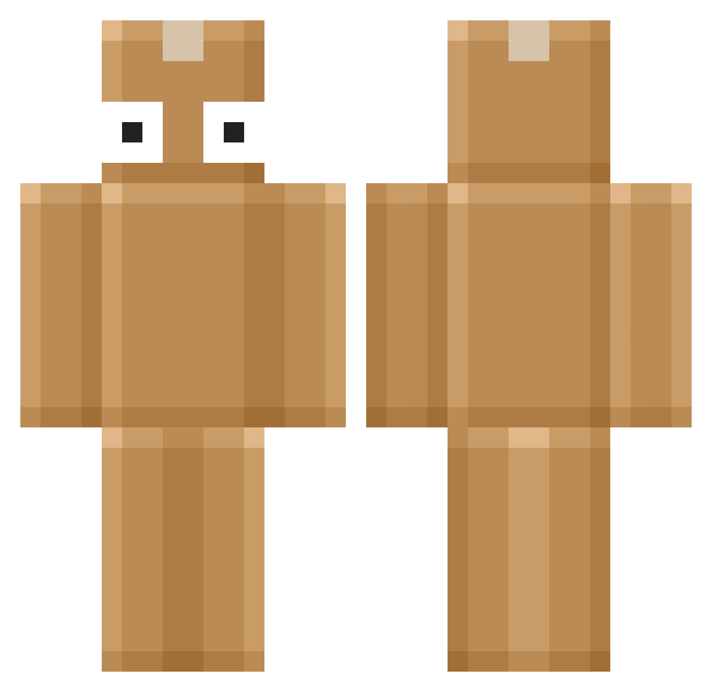 hatak2010 Minecraft skin, front and back view