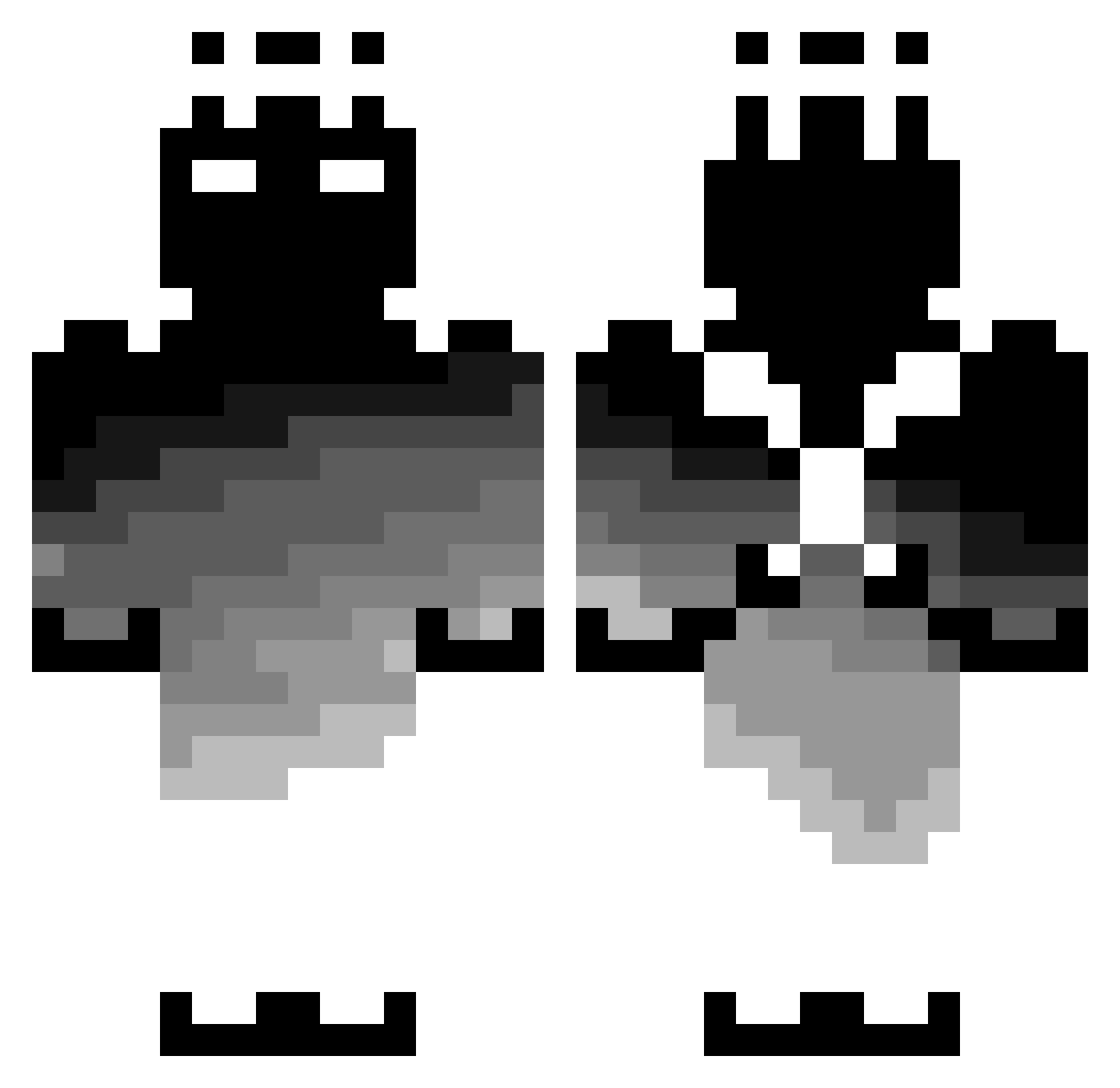 X_x_N0tR3aL_x_X Minecraft skin, front and back view