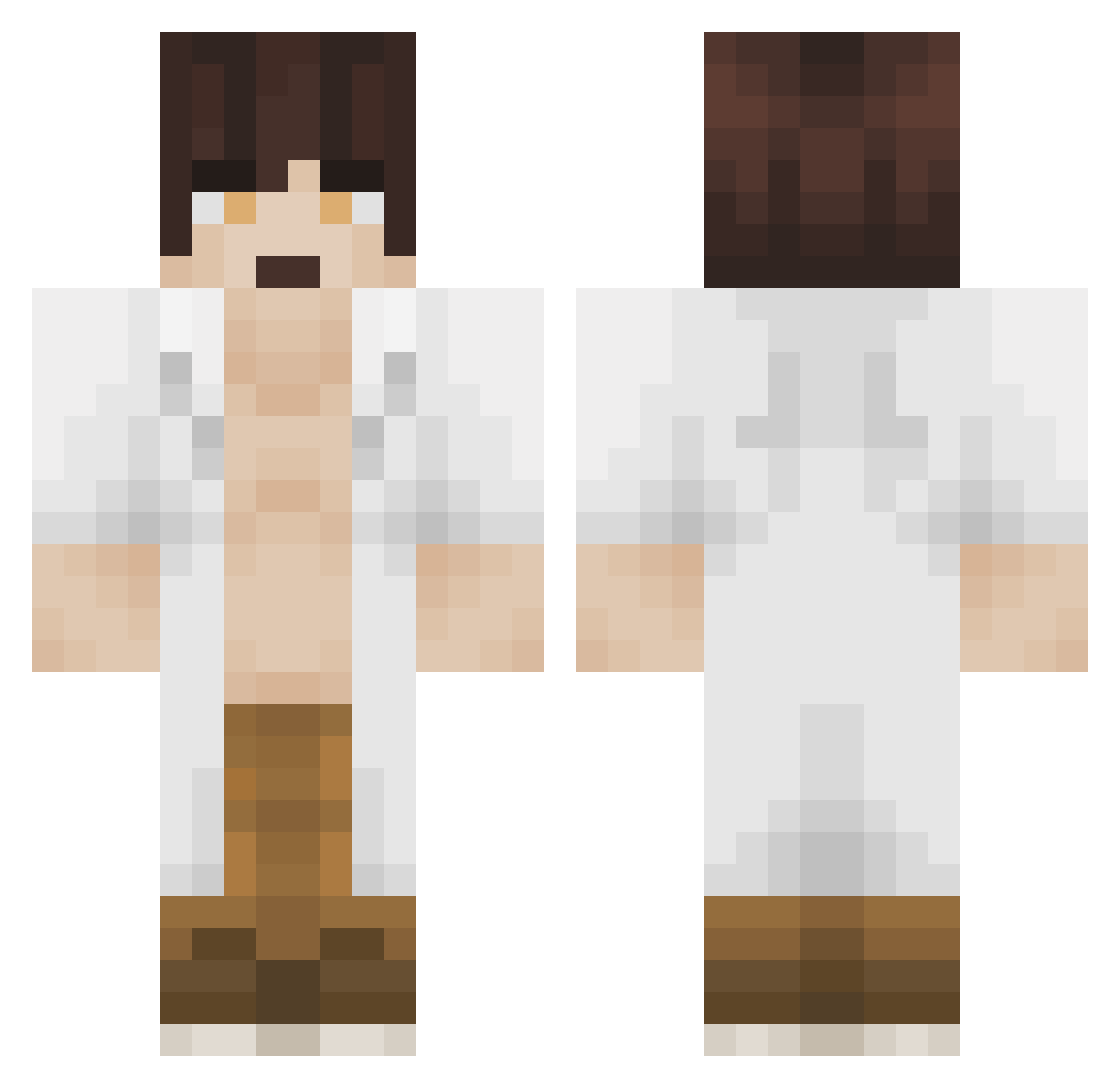 Mr_Lucenfier Minecraft skin, front and back view