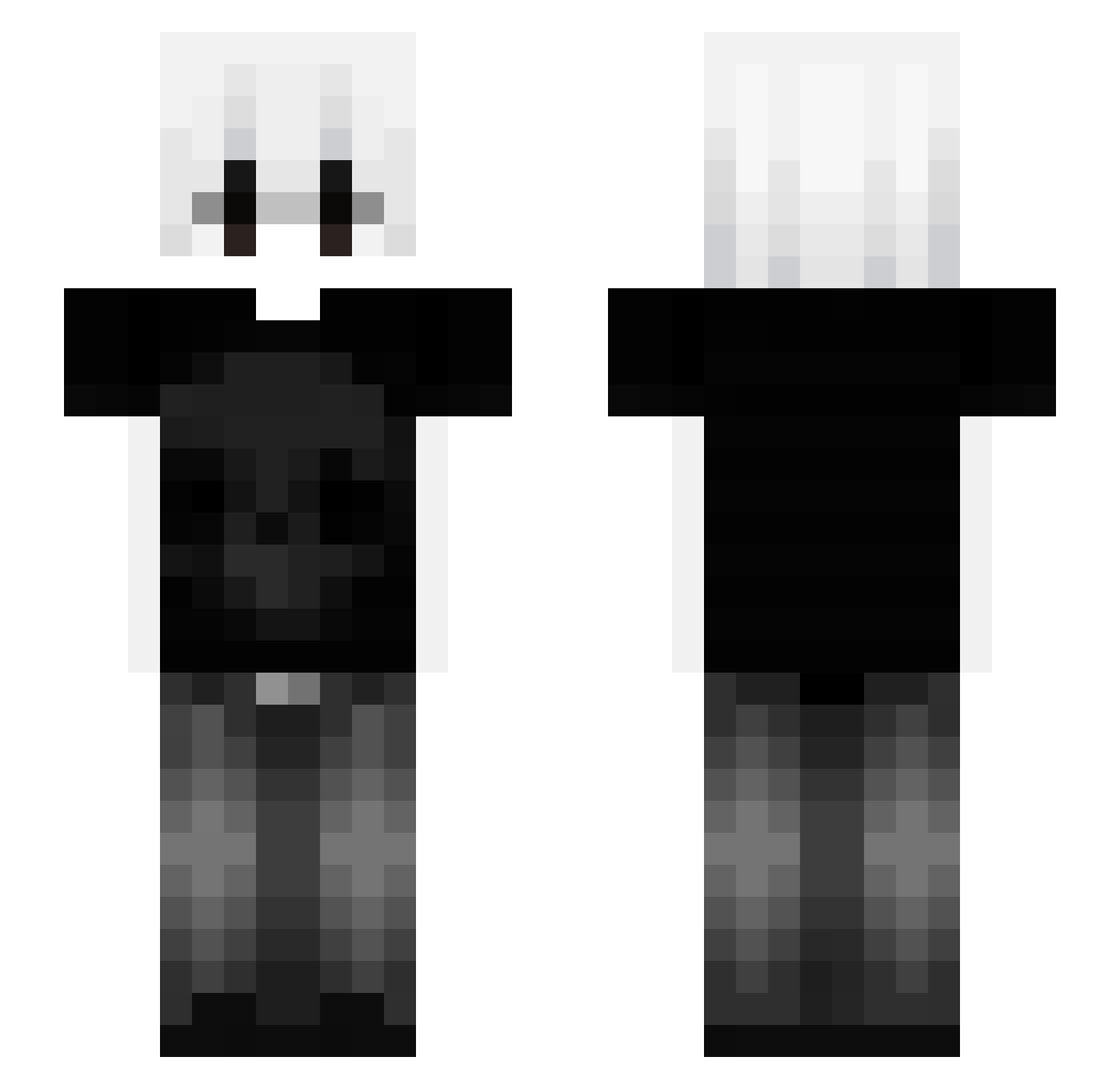 KchaConerasDeSJM Minecraft skin, front and back view