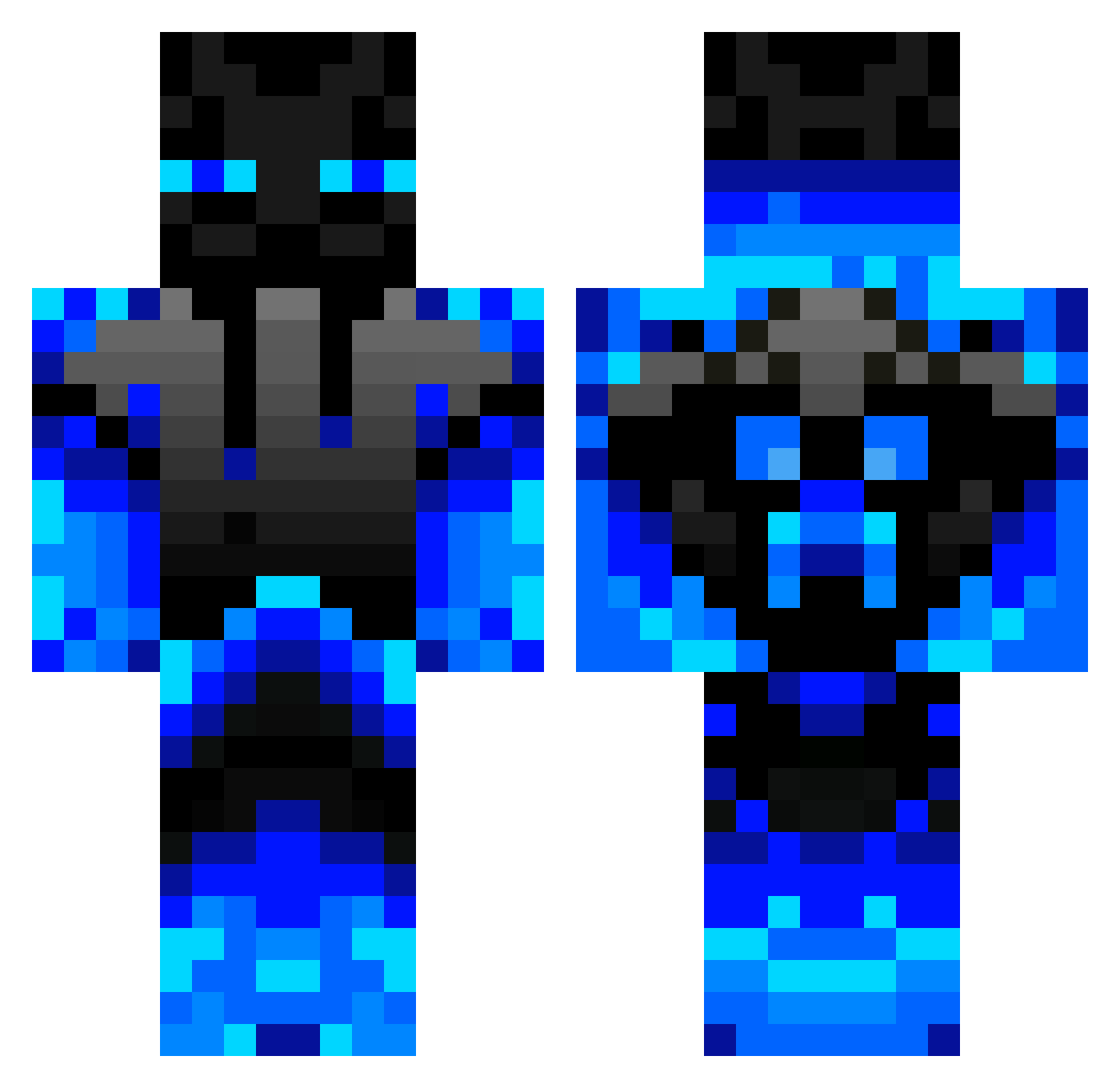 SuperNechitos_ Minecraft skin, front and back view
