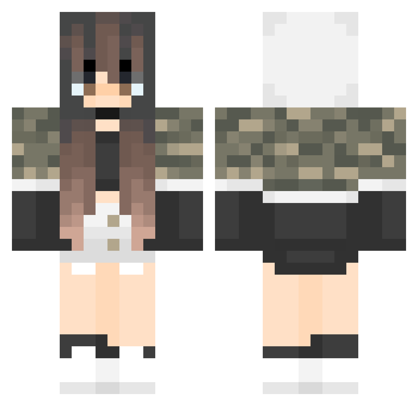 hyde__T Minecraft skin, front and back view