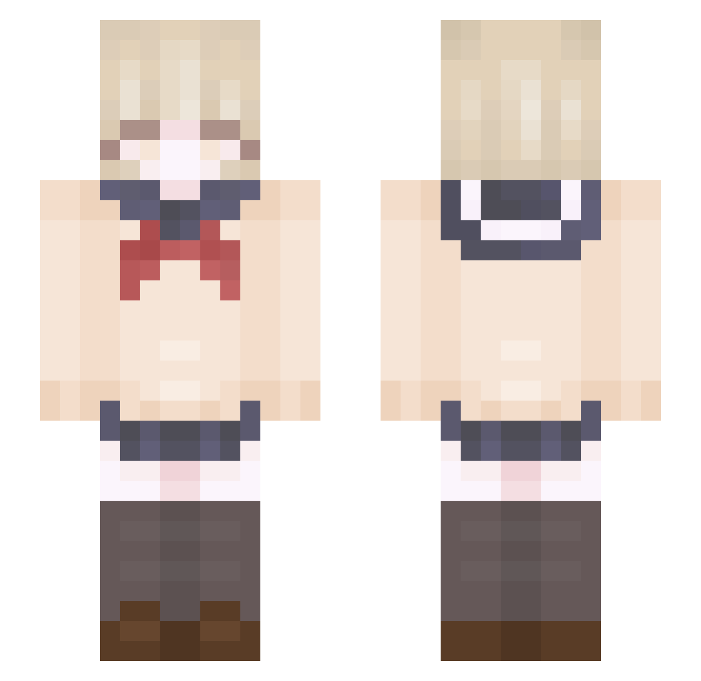 Lordhamster_ Minecraft skin, front and back view