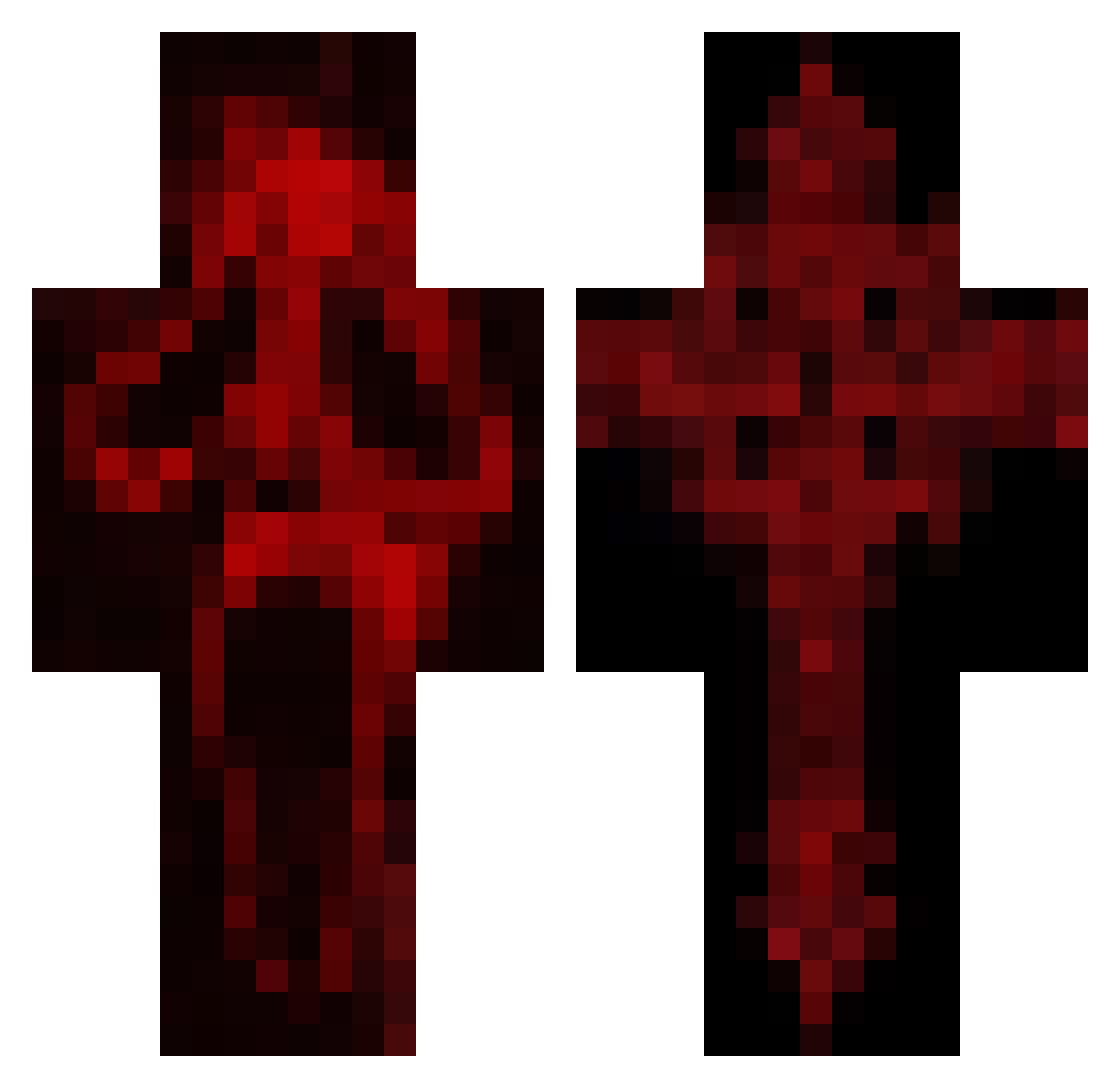 Skycatcher_ Minecraft skin, front and back view