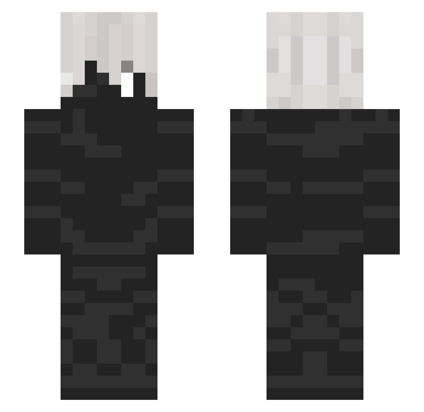 nakki_peruna Minecraft skin, front and back view
