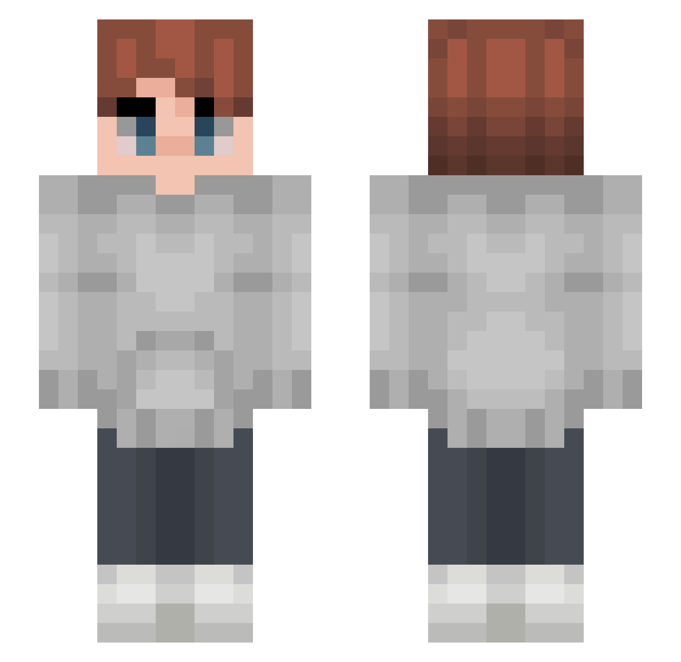 ThatGuyKai19 Minecraft skin, front and back view