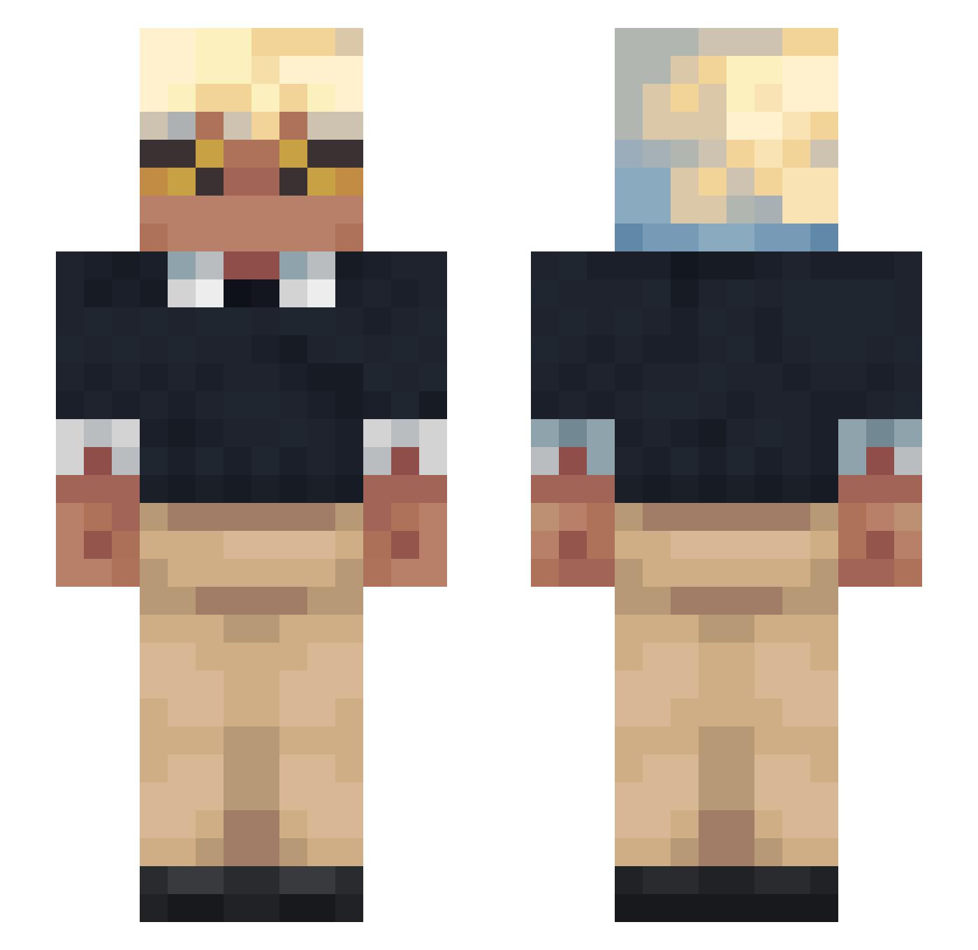 cloudy31_ Minecraft skin, front and back view